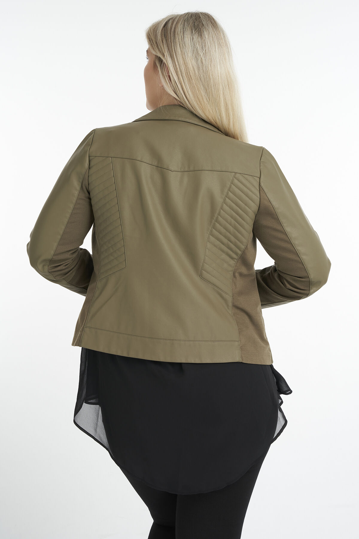 PU-Kunstlederjacke image number 3