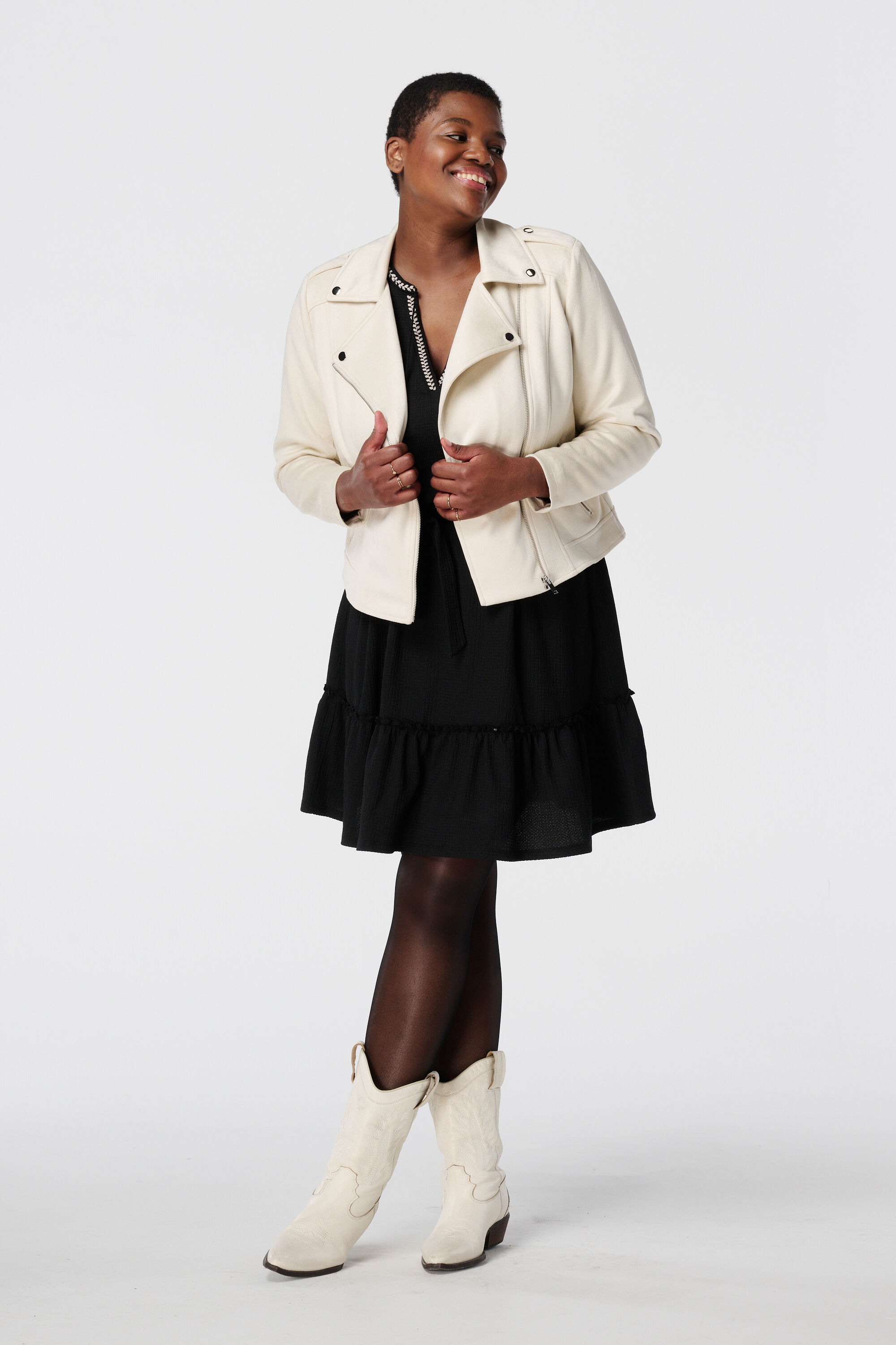 Bikerjacke aus Wildlederimitat image number 5