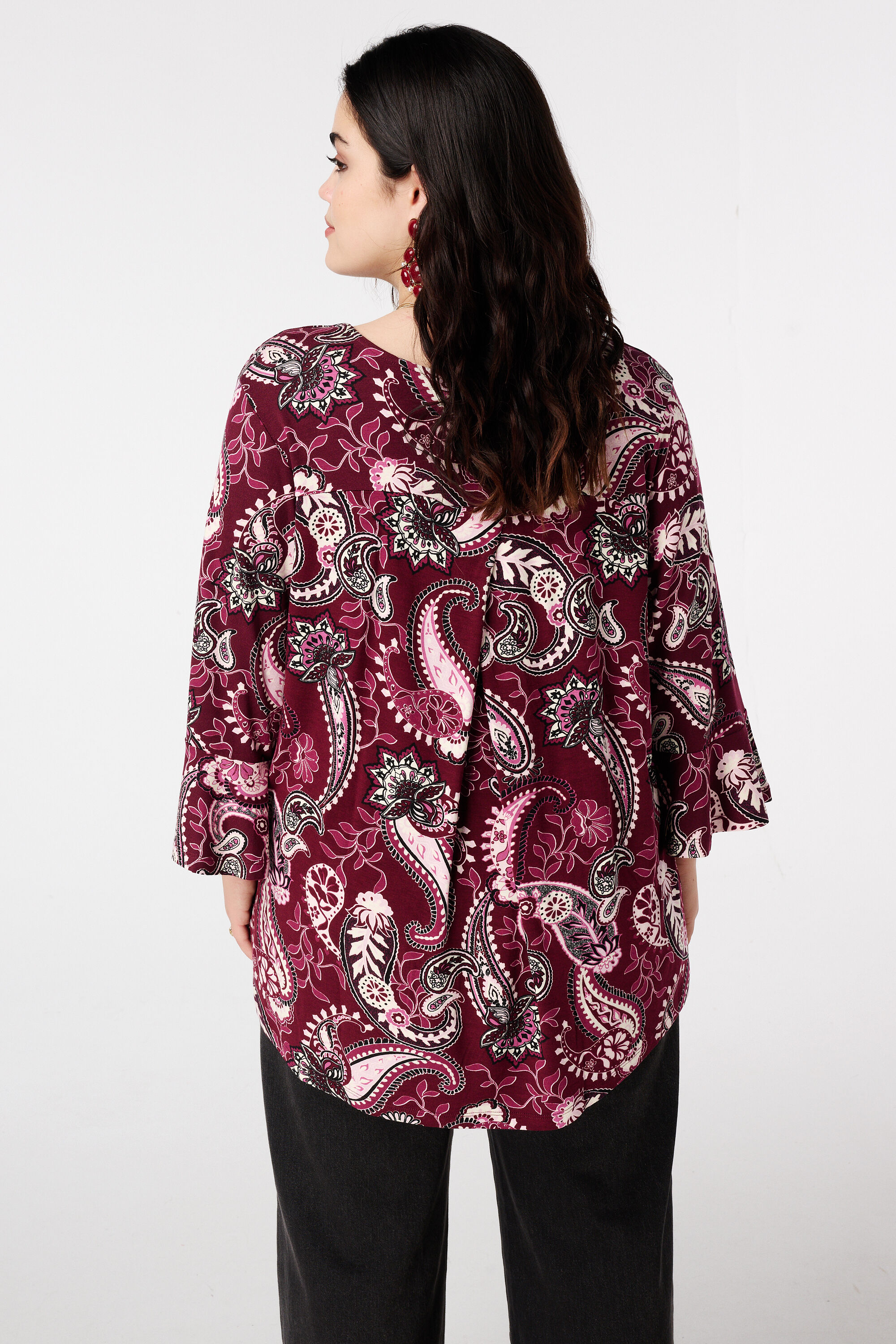 Top mit Paisley-Print image number 3