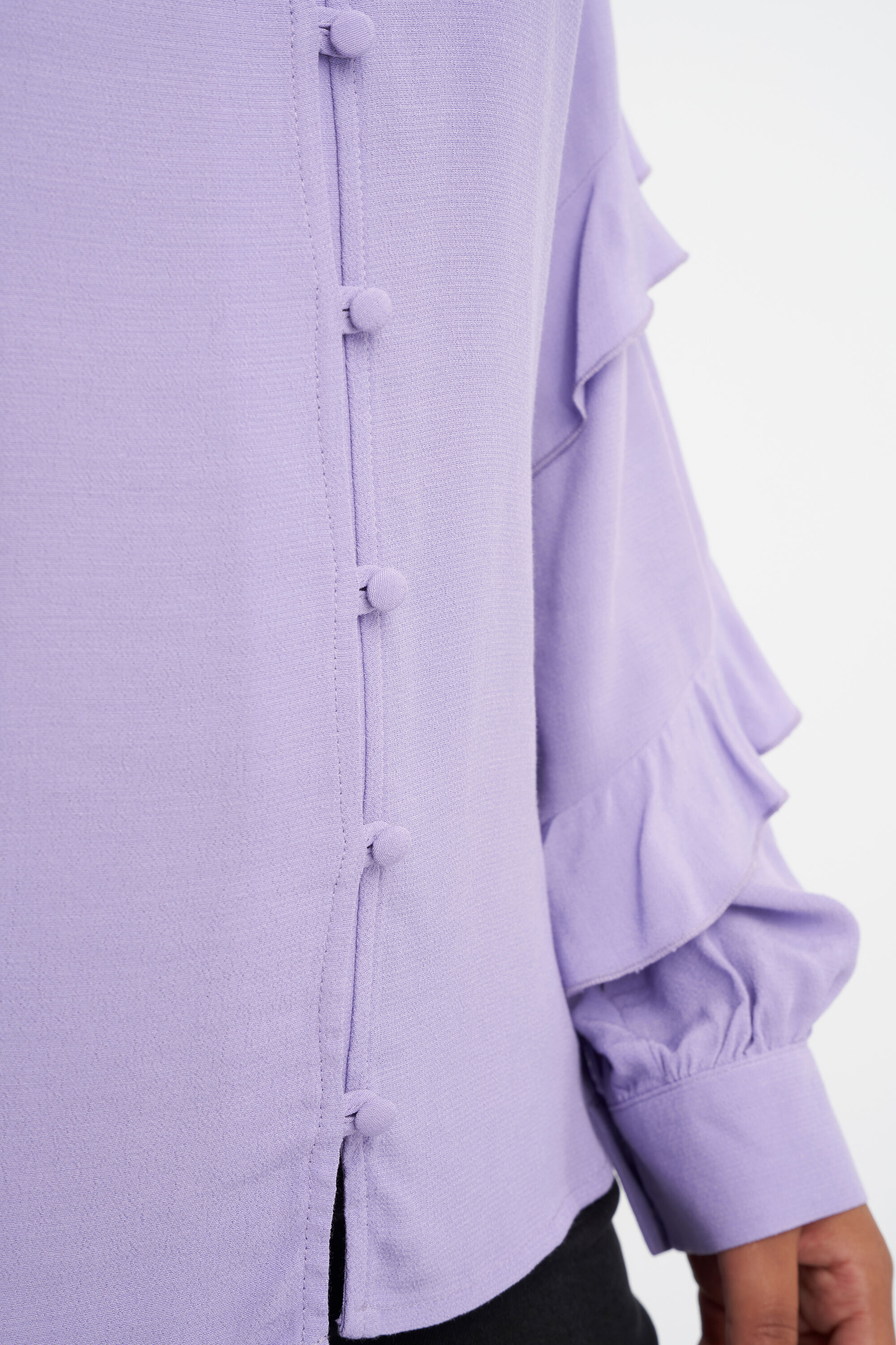 Bluse mit R&uuml;schen&auml;rmeln image number 5