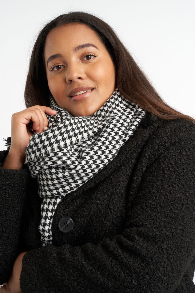 Schal mit Hahnenrittmuster image number 2