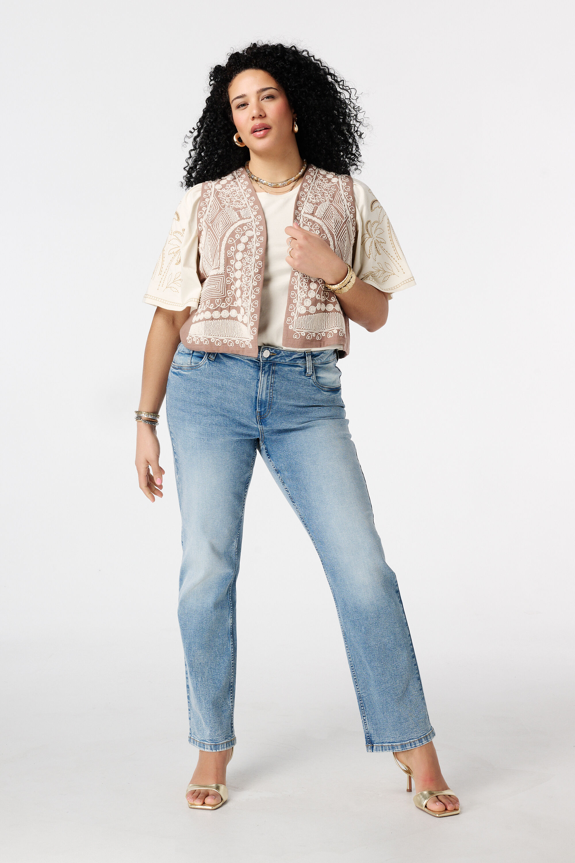 Gilet mit Stickerei image number 5