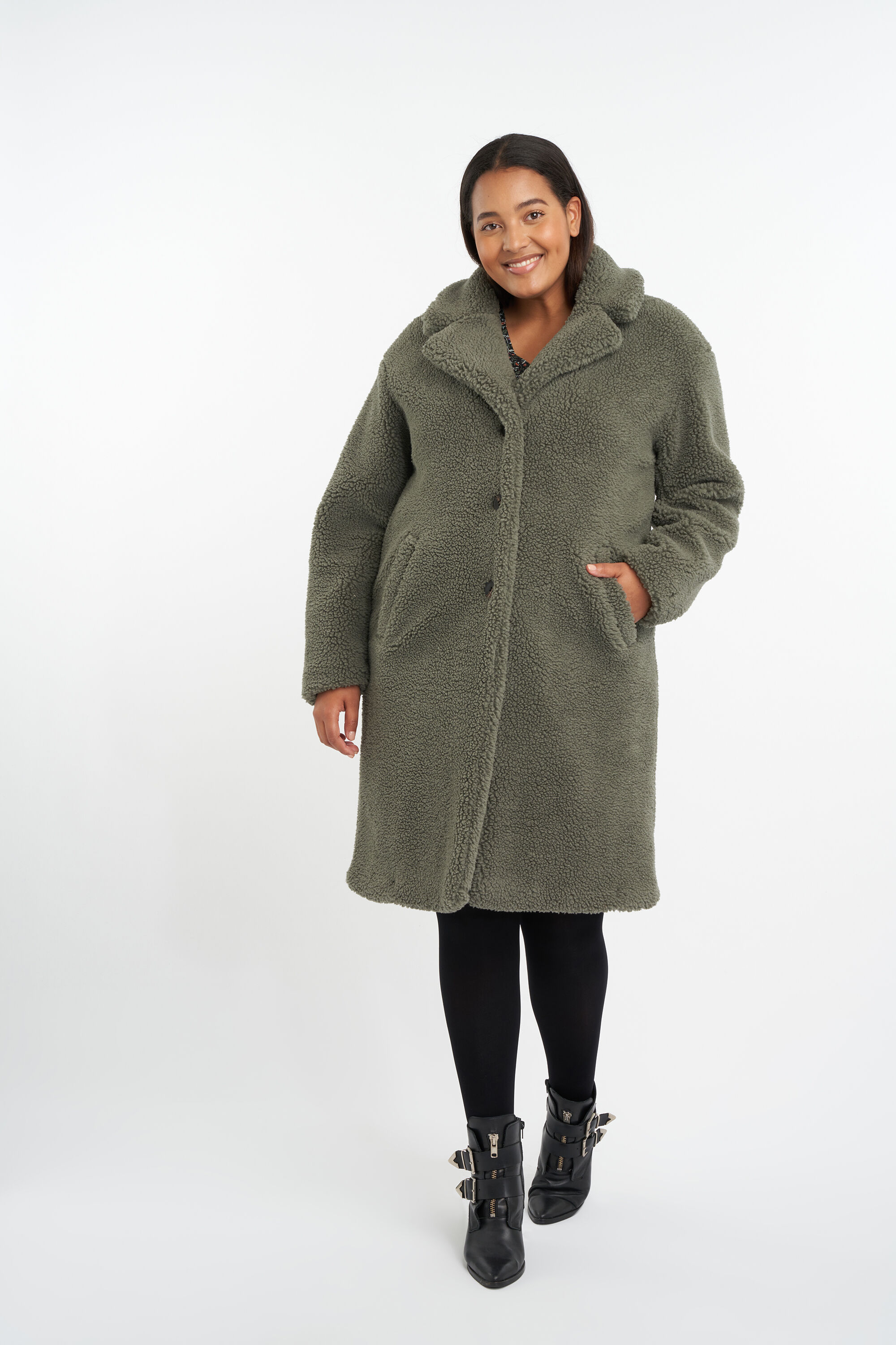 &Uuml;bergro&szlig;er Teddymantel image number 5