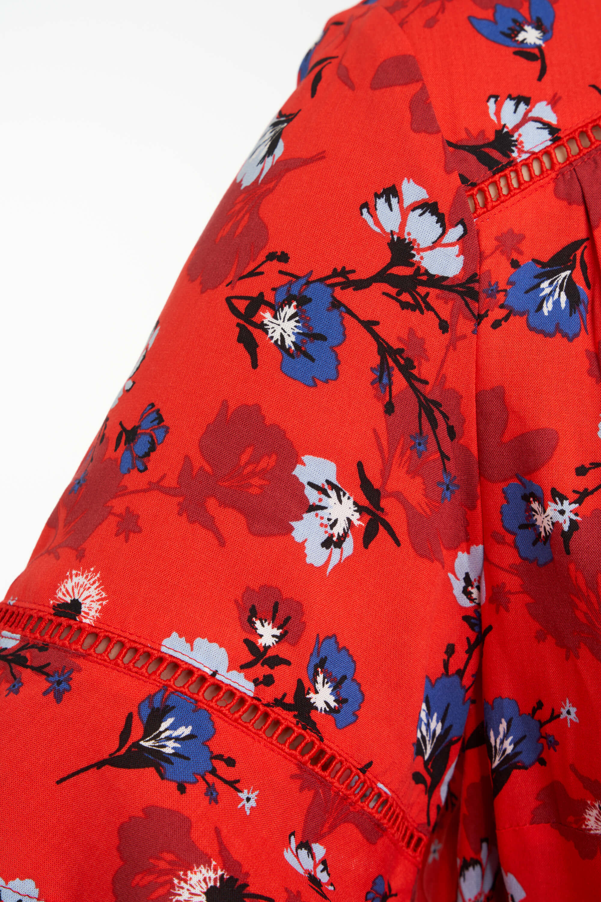 Langes Kleid mit Print  image number 4