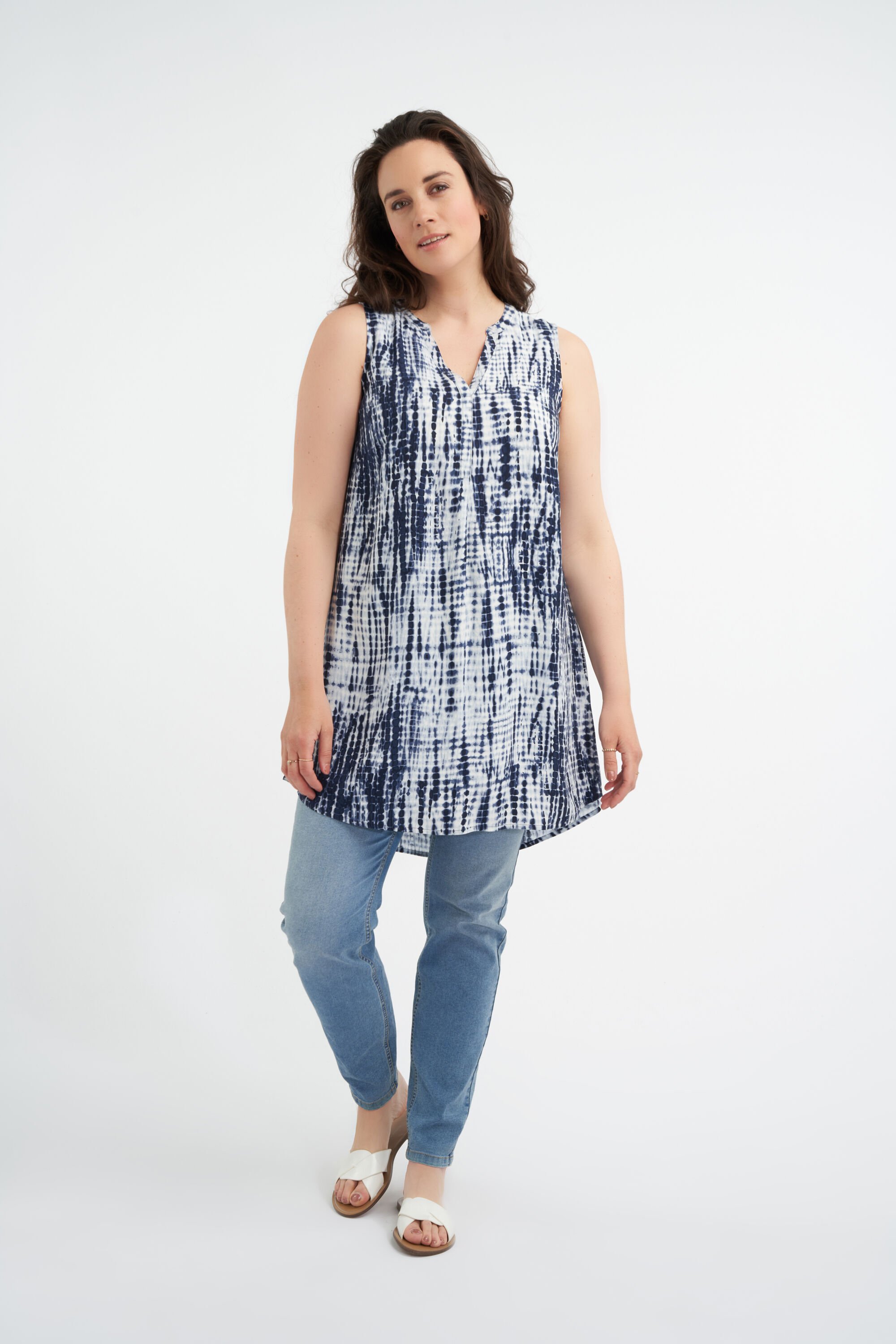 &Auml;rmellose lange Bluse image number 4