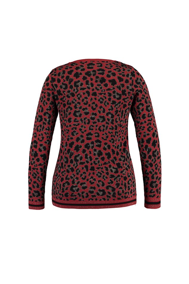 Pullover mit Leoparden-Print image number 2