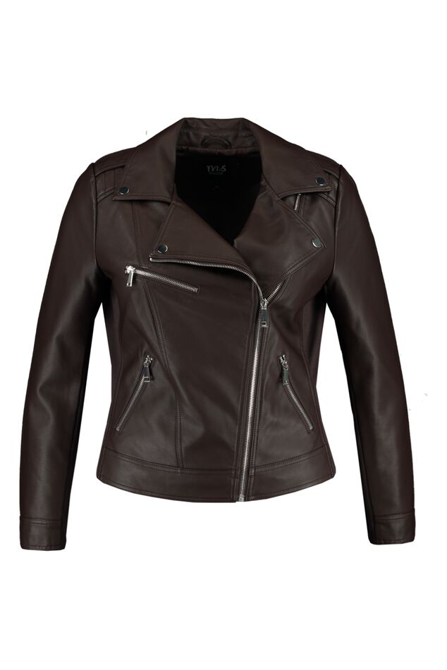 Biker-Jacke aus Kunstleder image number 1