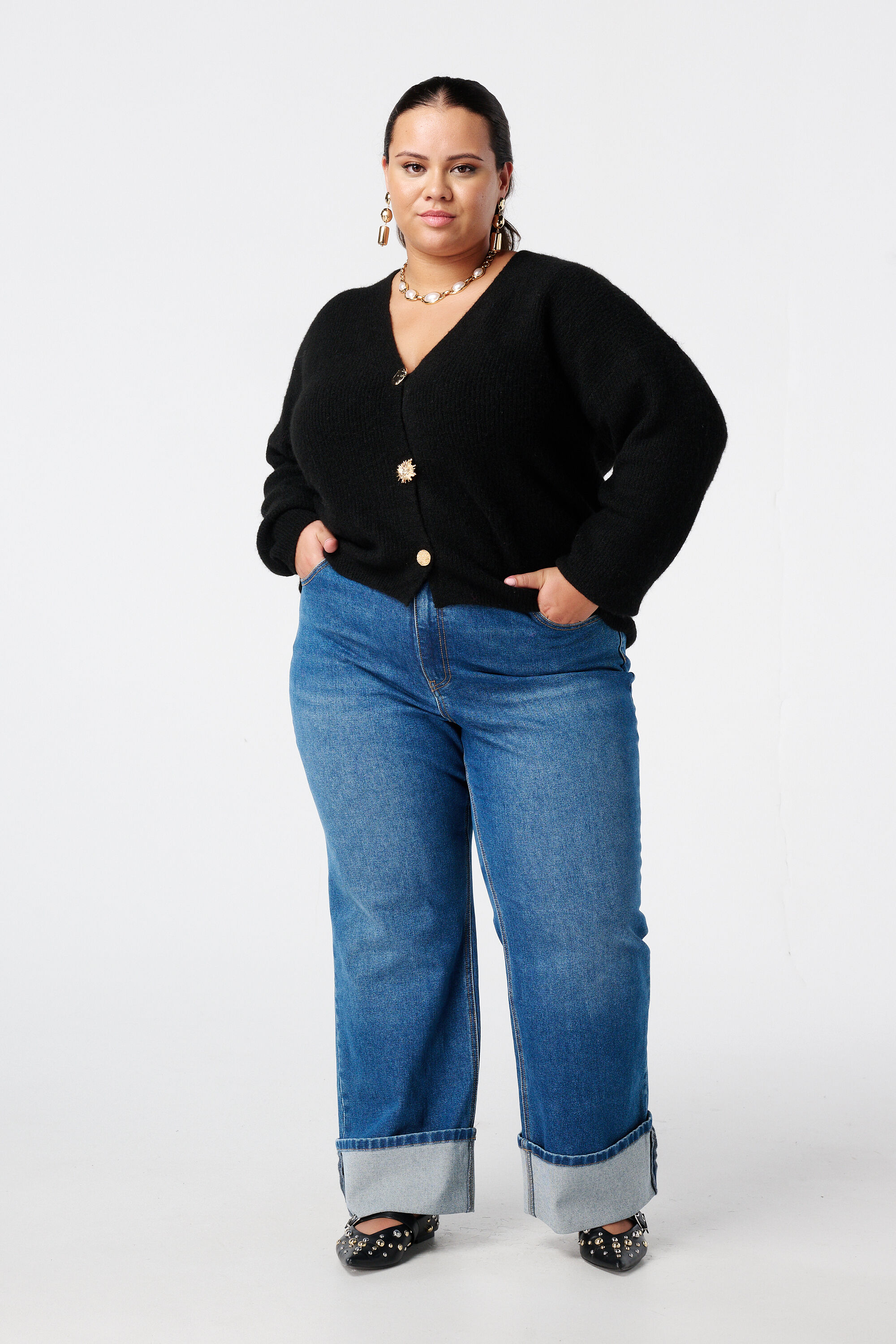 Jacke mit goldenen Kn&ouml;pfen image number 5
