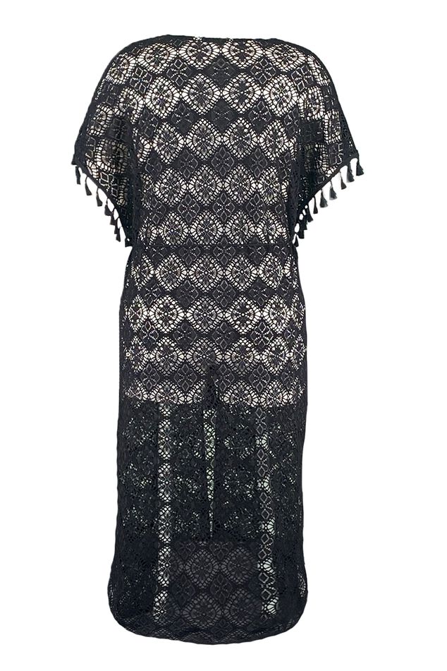 Langer Kaftan aus Spitze image number 2