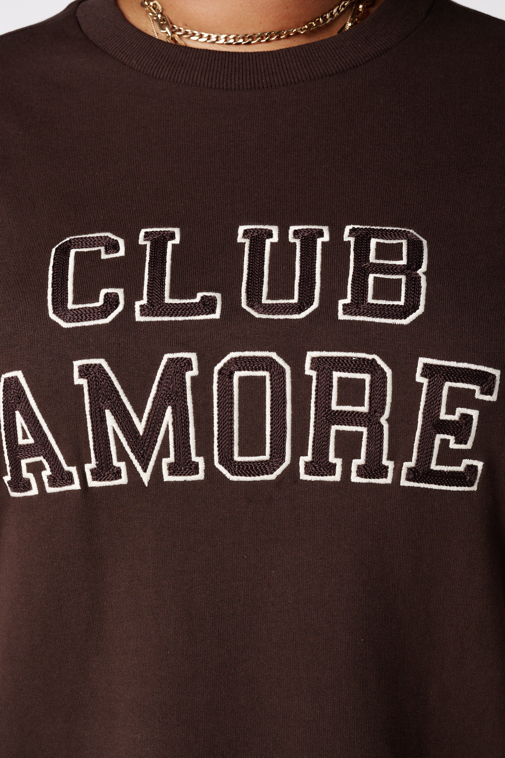 Sweaterkleid mit Schriftzug image number 6