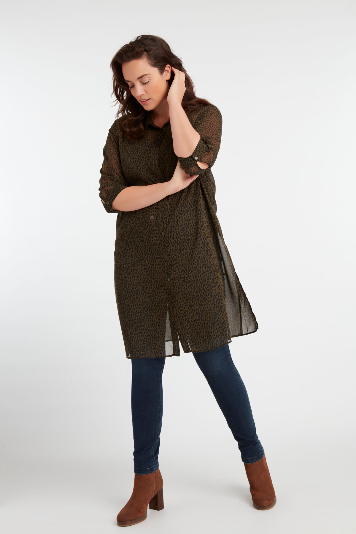 Durchsichtige Bluse image number 0