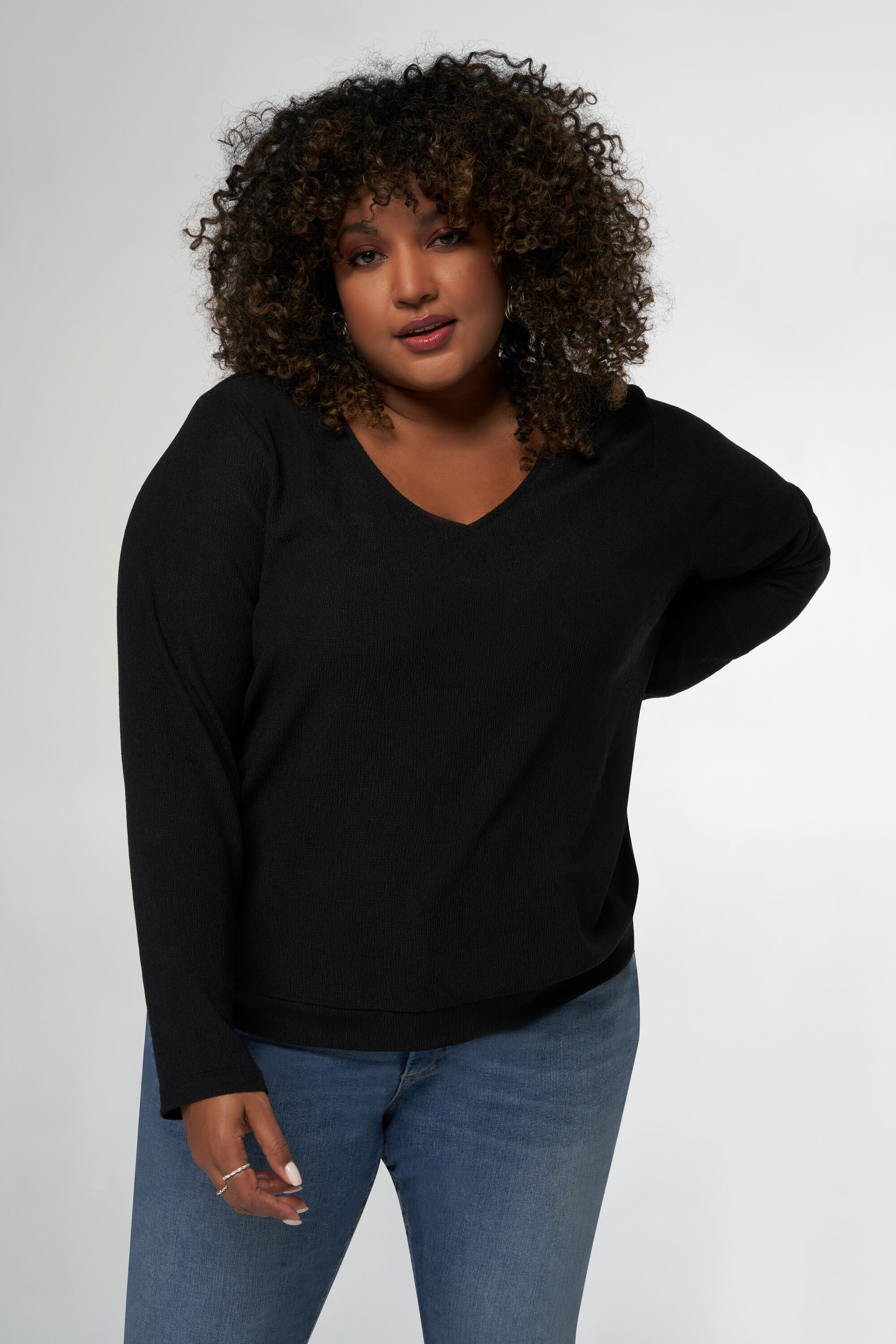 Top mit Struktur im Stoff image number 5