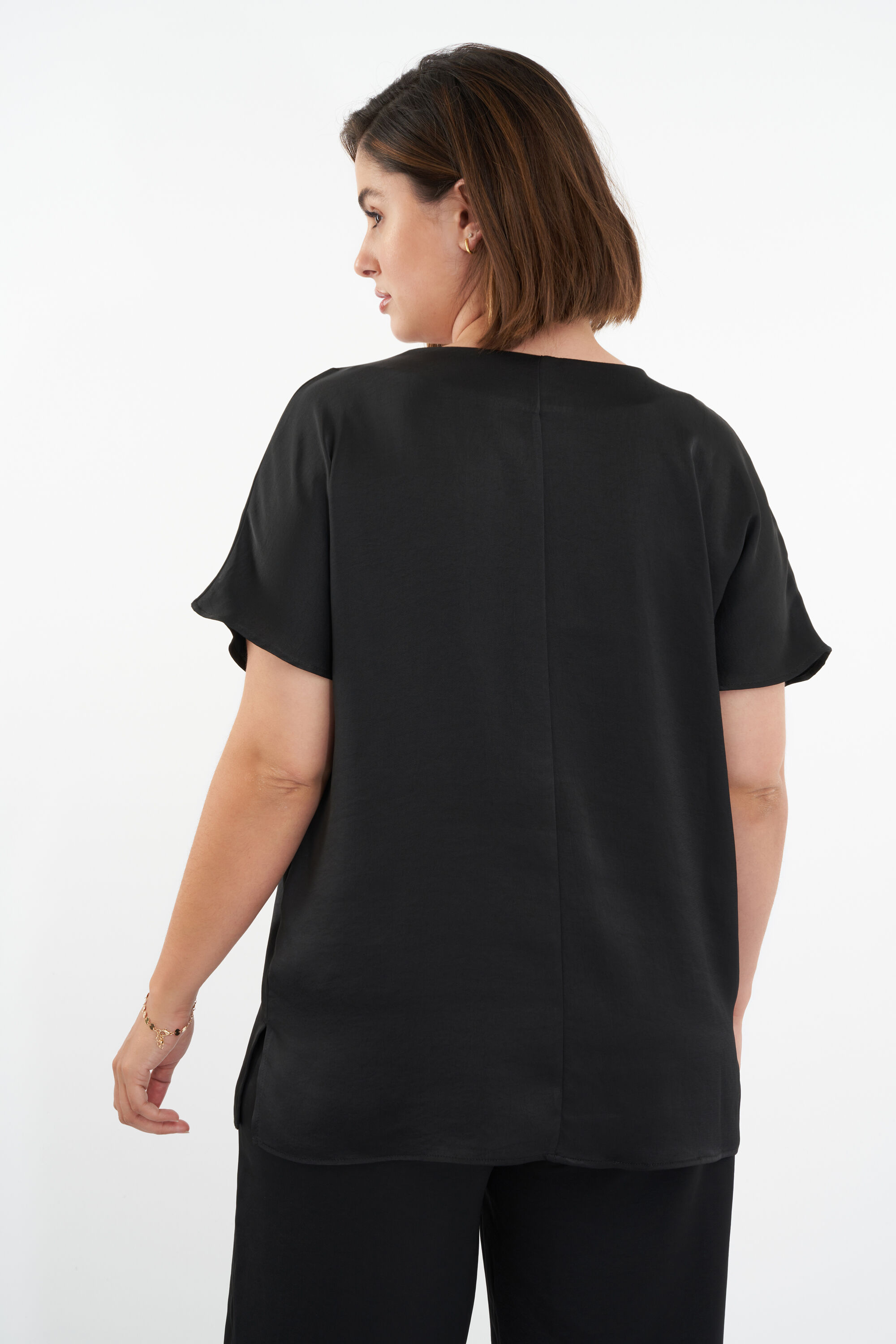 Satinbluse image number 3