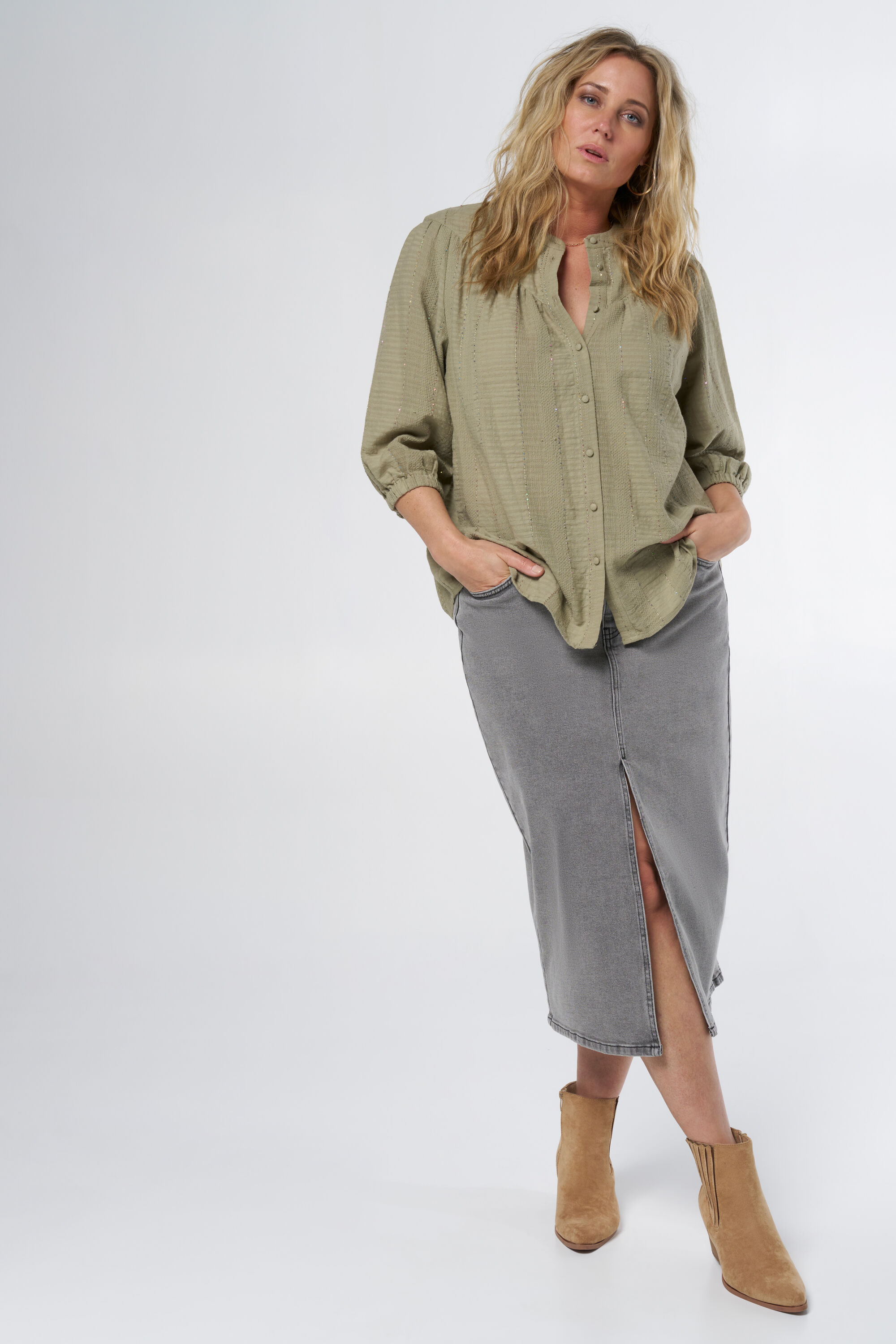 Bluse mit Details image number 5