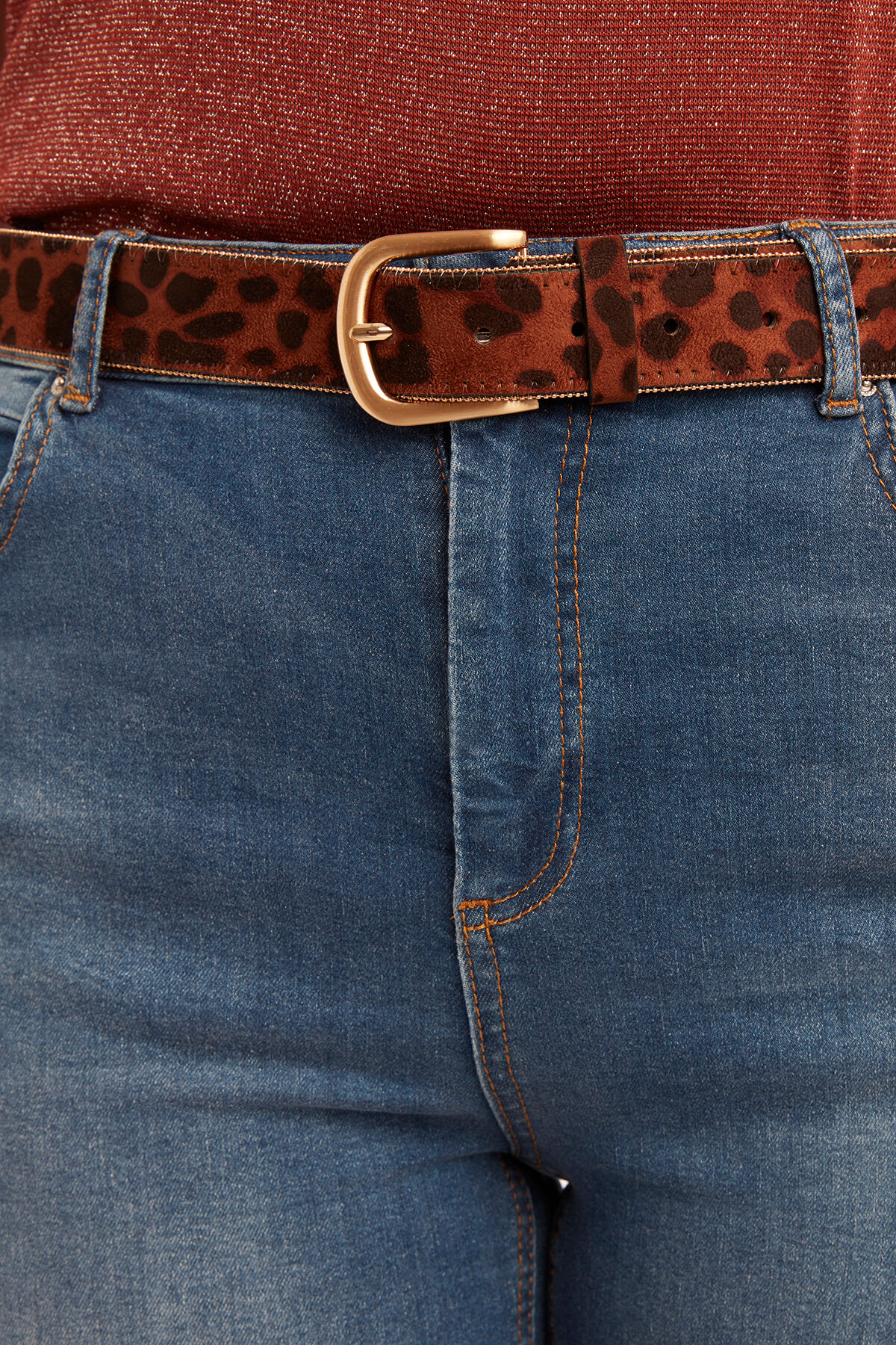 G&uuml;rtel mit Leoparden-Print image number 2
