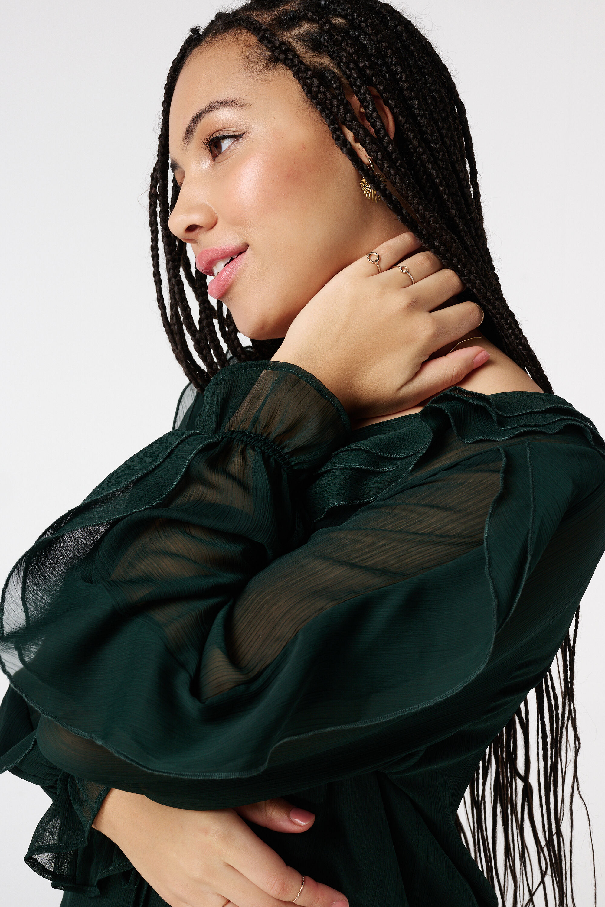 Bluse mit R&uuml;schen image number 4