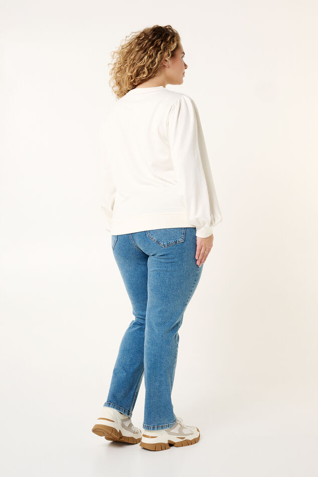 Pull "Paris" et des détails de boutons sur l'épaule image number 3