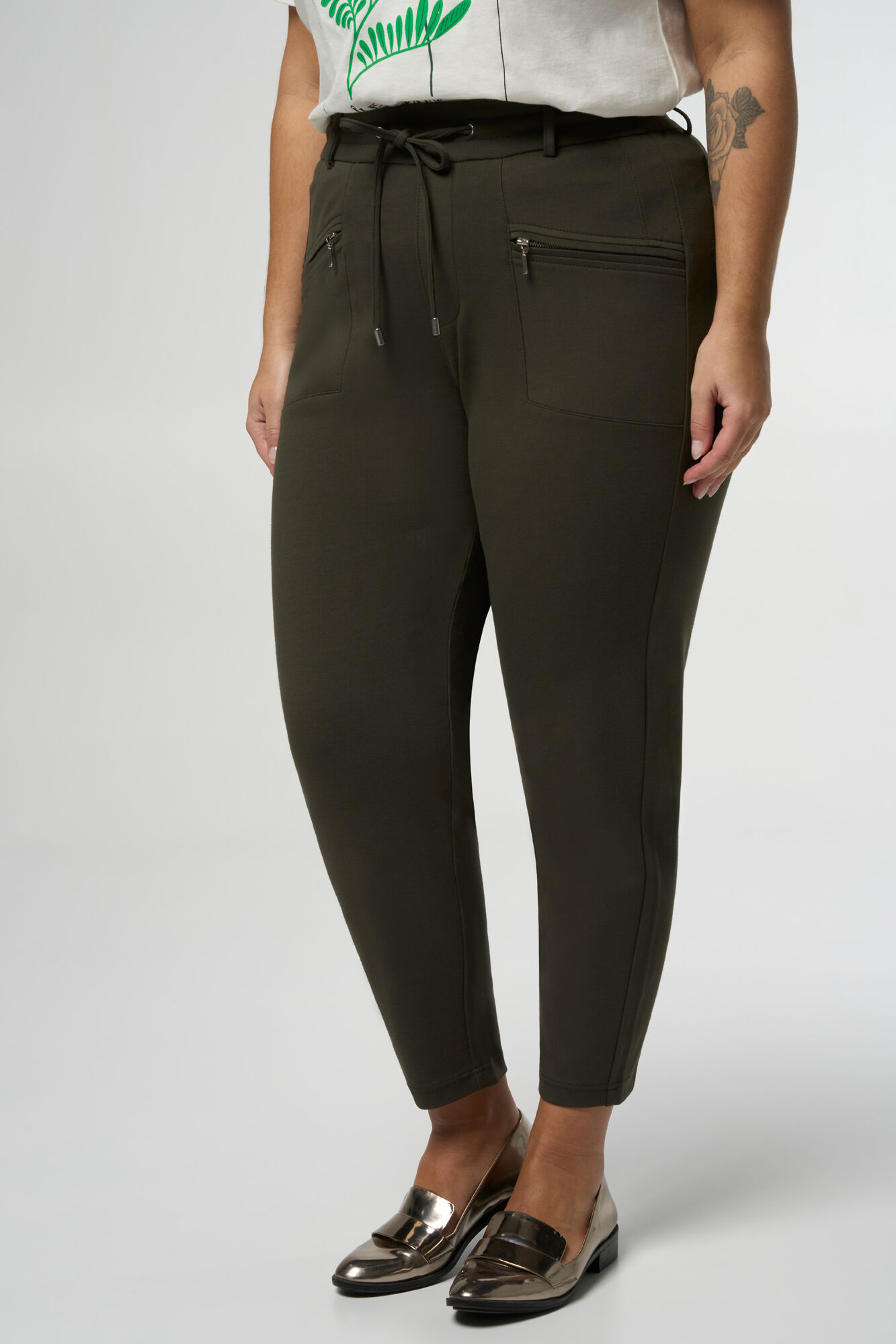 Kn&ouml;chellange Hose mit Rei&szlig;verschluss image number 5