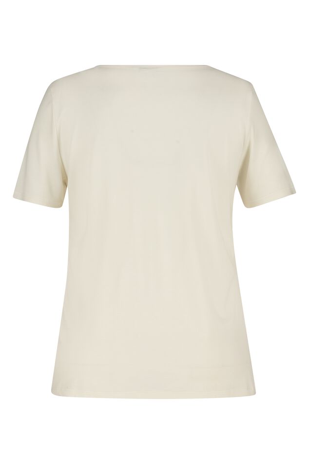 T-Shirt mit V-Ausschnitt image number 2