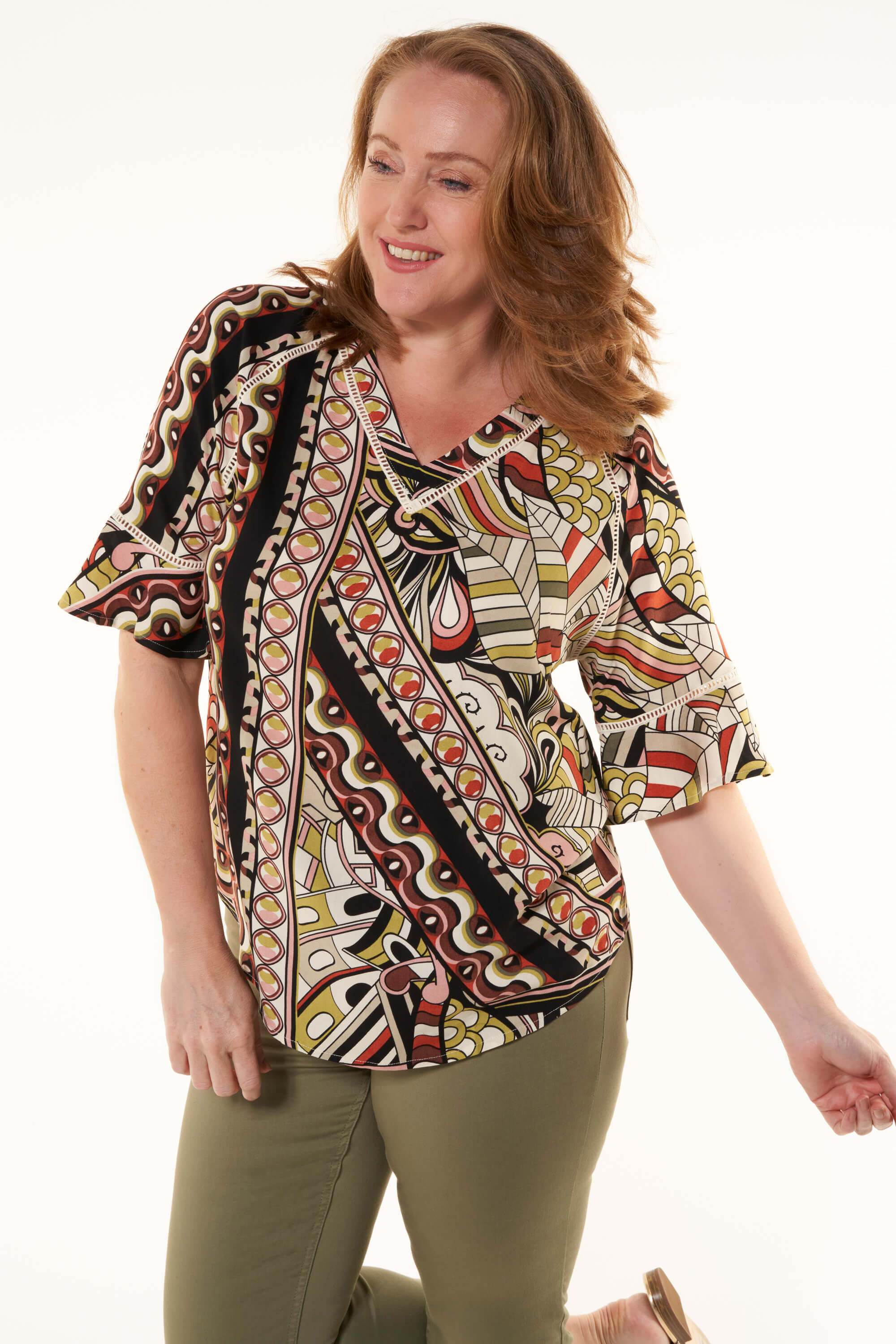 Bluse mit gestickten Details  image number 5