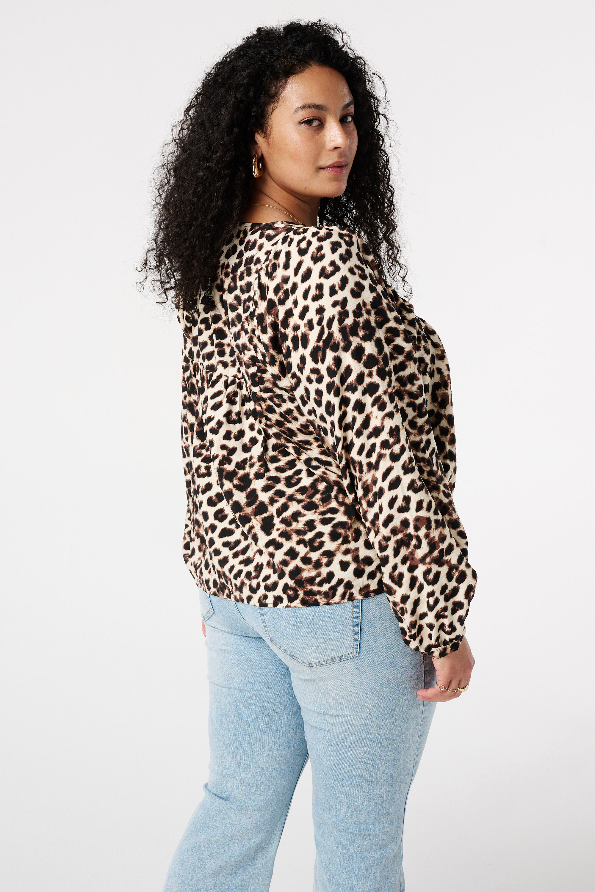 Bluse mit Schleifendetail  image number 3