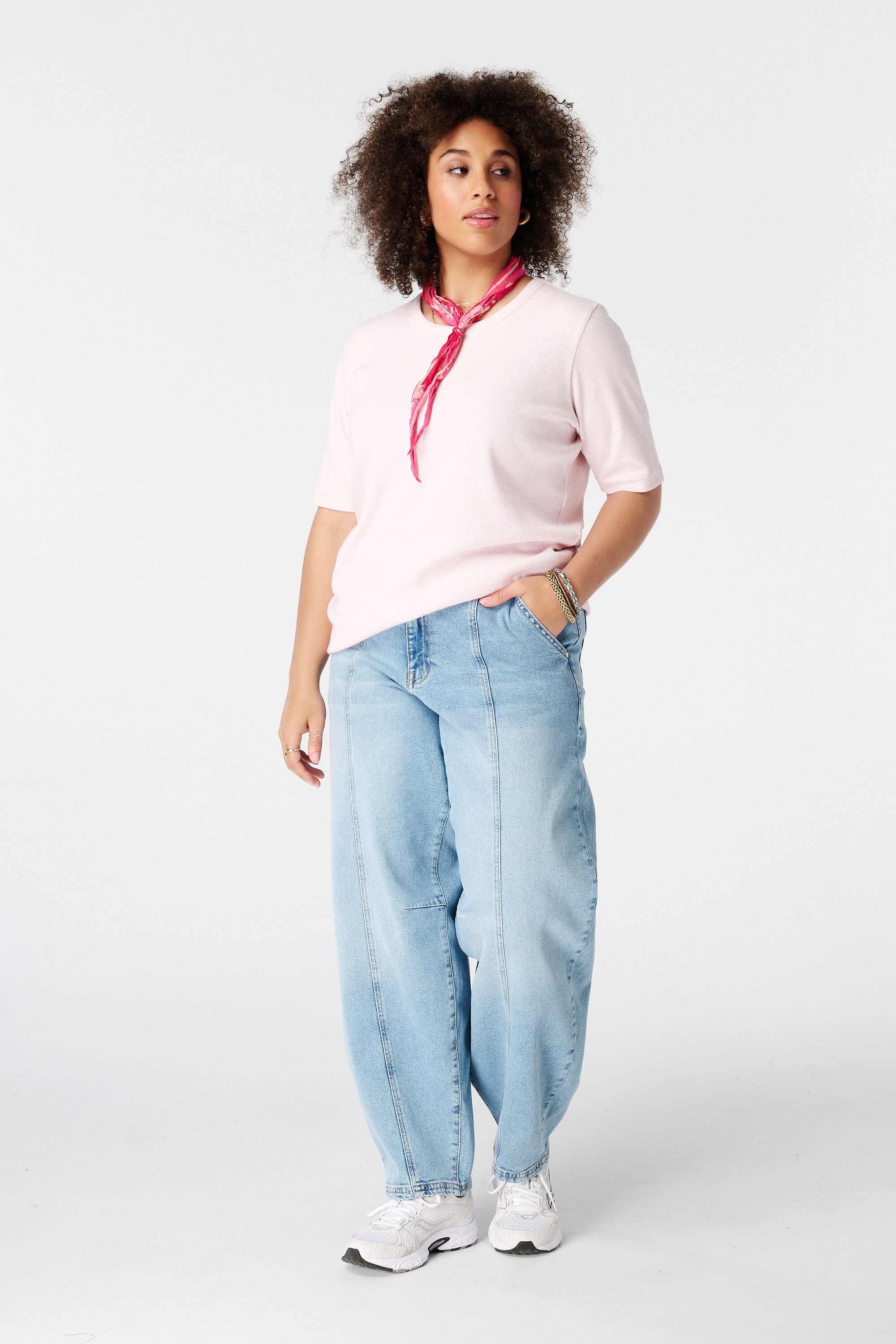 Basic Top aus Rippstoff image number 5
