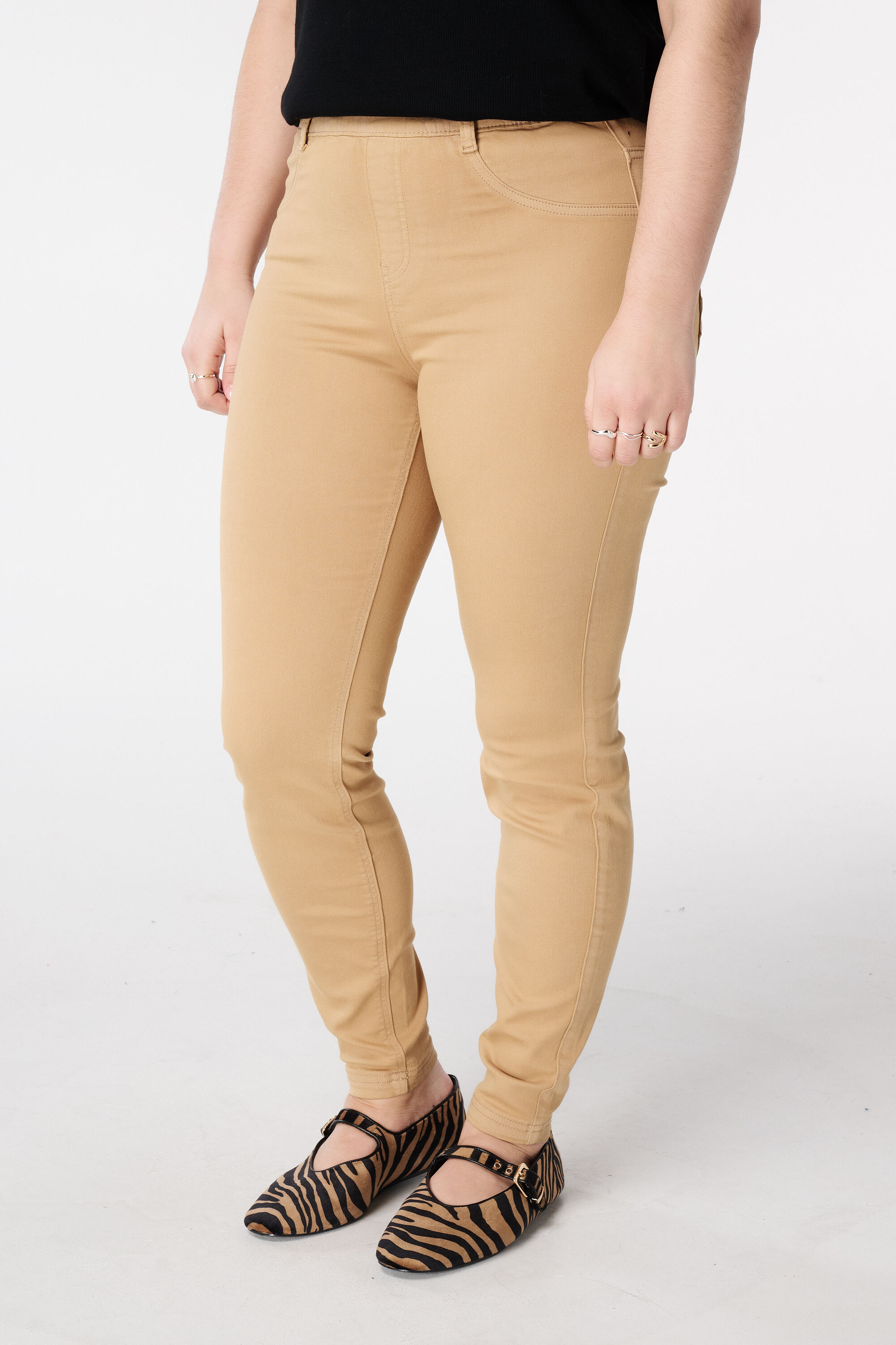 Tregging im Jeans-Look image number 5