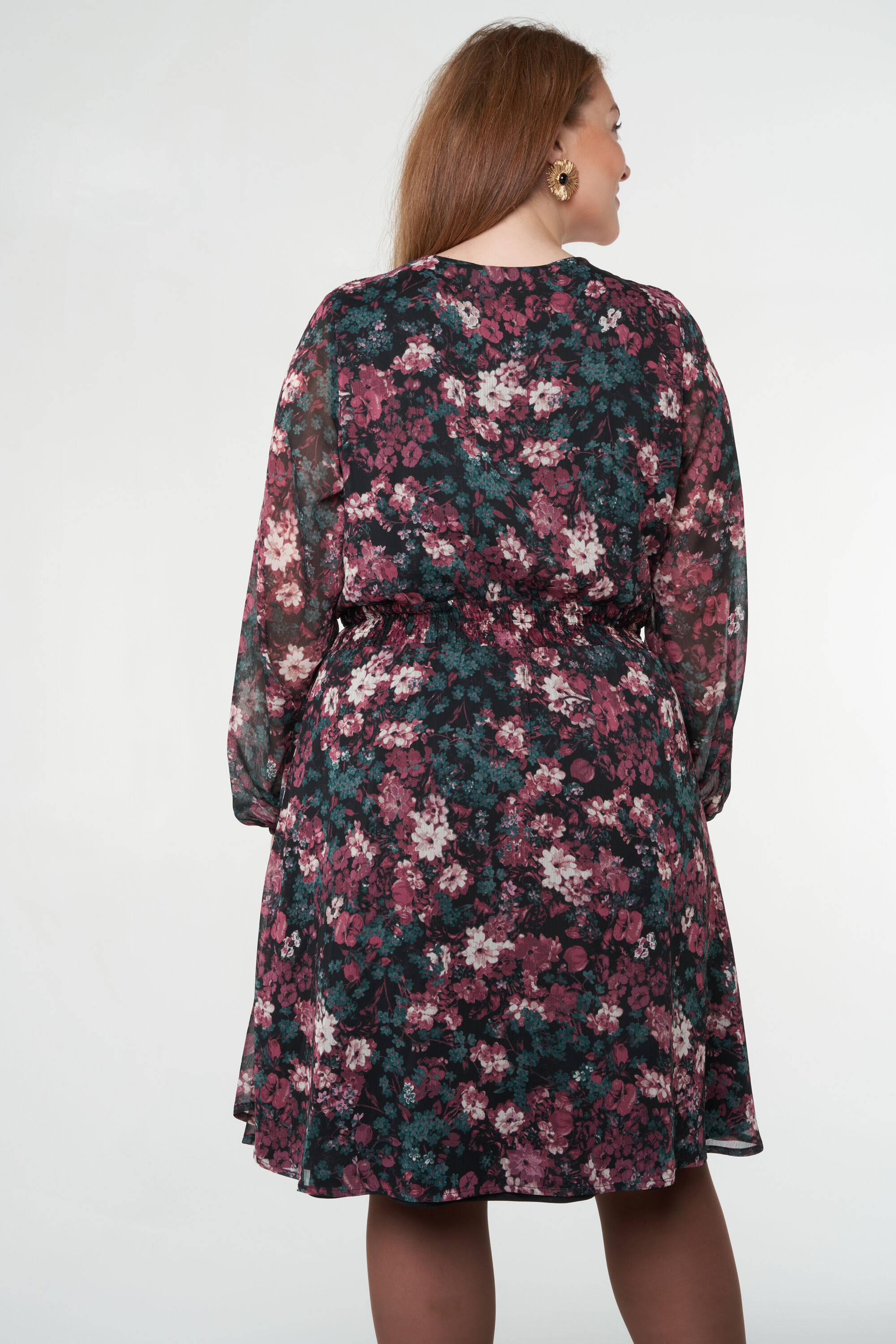 Kleid mit Blumen-Print  image number 4