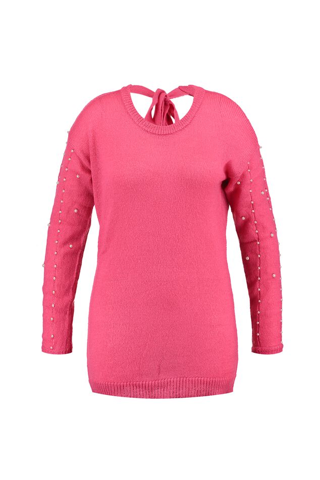 Pullover mit Schleifen-Detail  image number 1