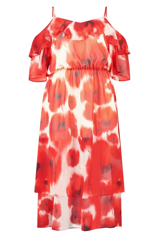 Midikleid mit Druck image number 1