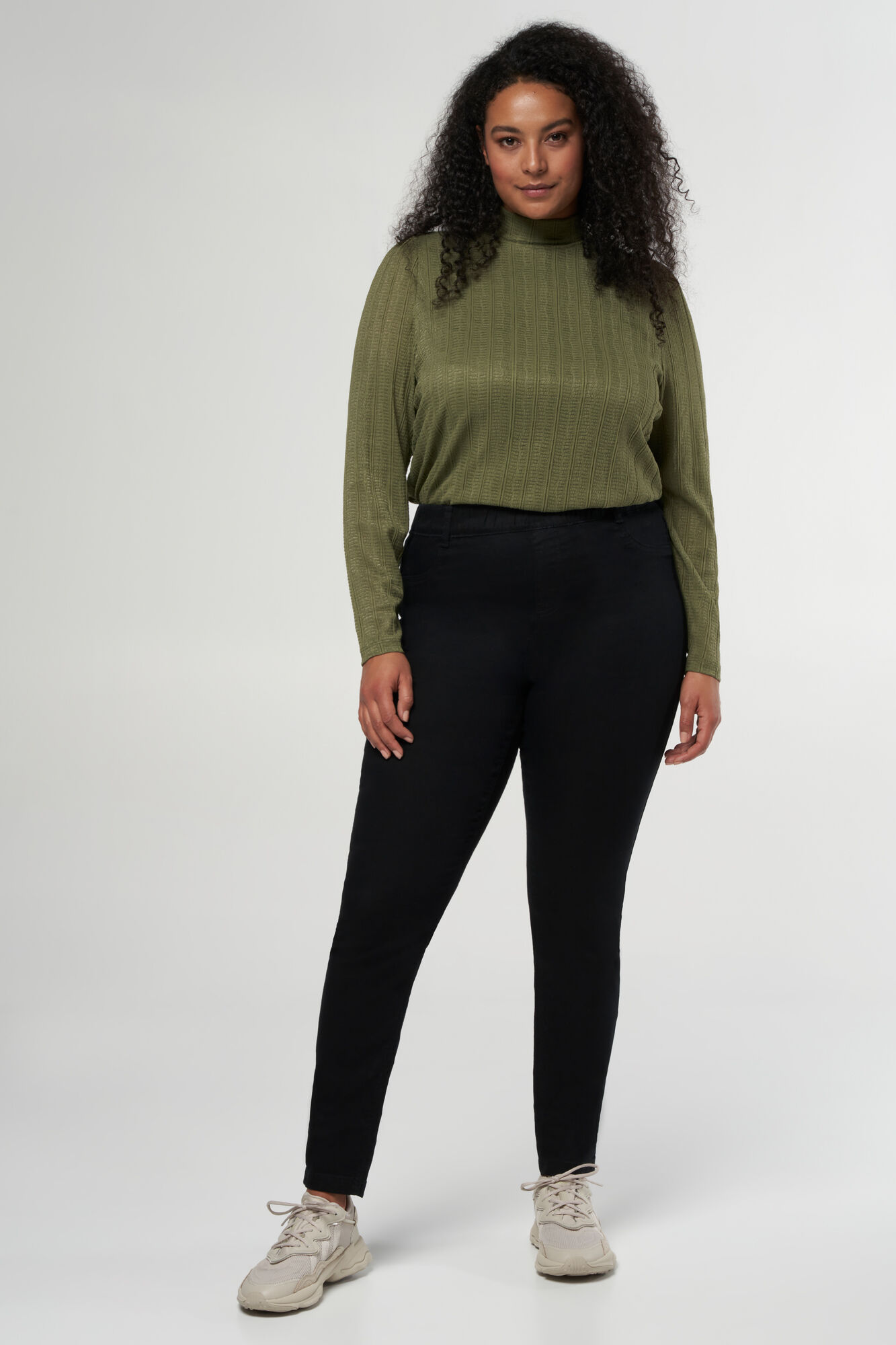 Treggings im Jeans-Look image number 6