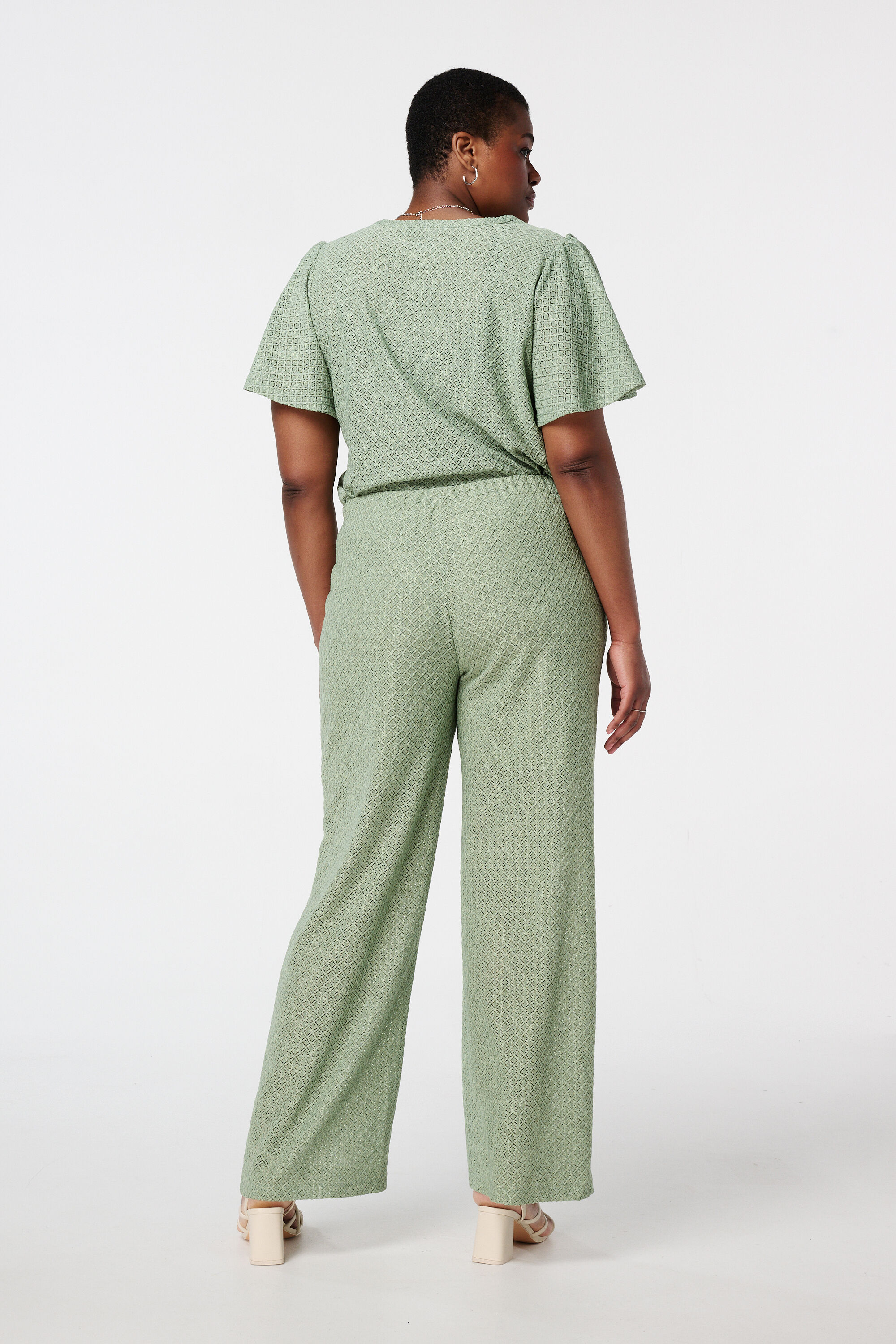 Hose mit gewebter Struktur image number 3