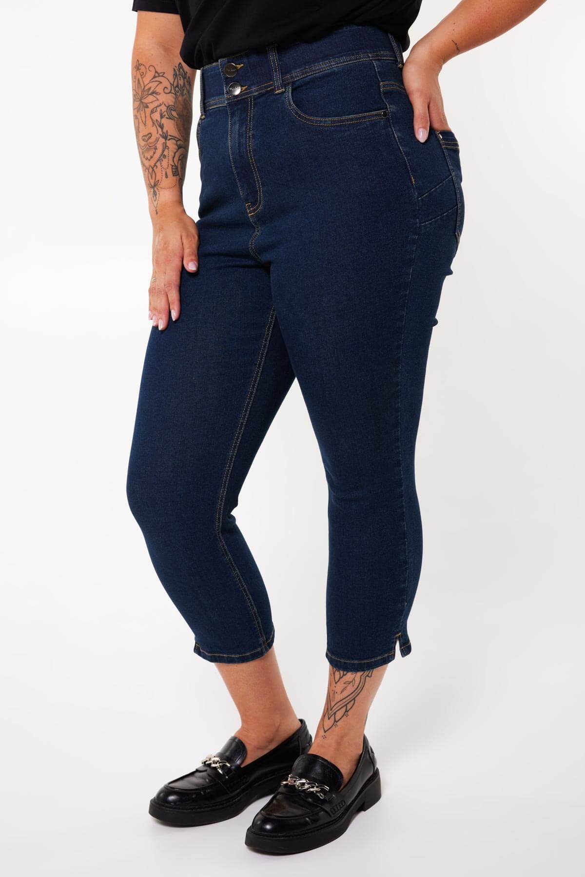 Modellierende Skinny-Leg-Jeans SCULPTS image number 6