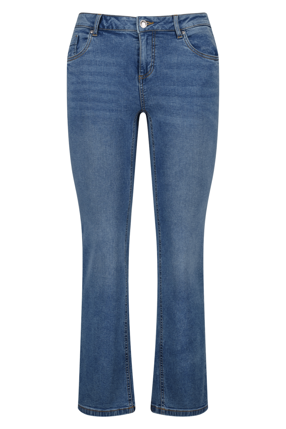 Straight-Leg Jeans LILY image number 2