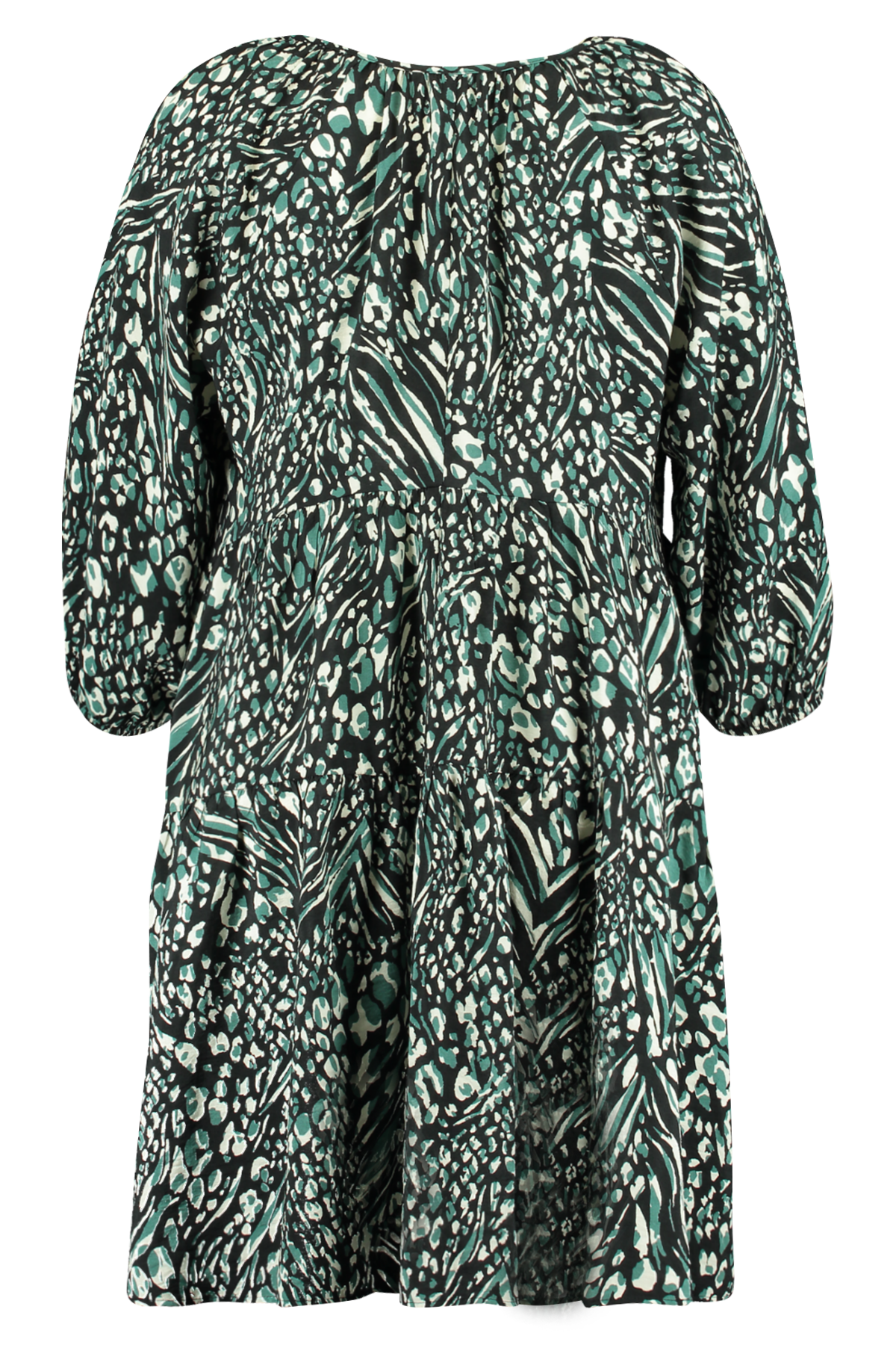 A-Figur-Kleid mit Print  image number 2