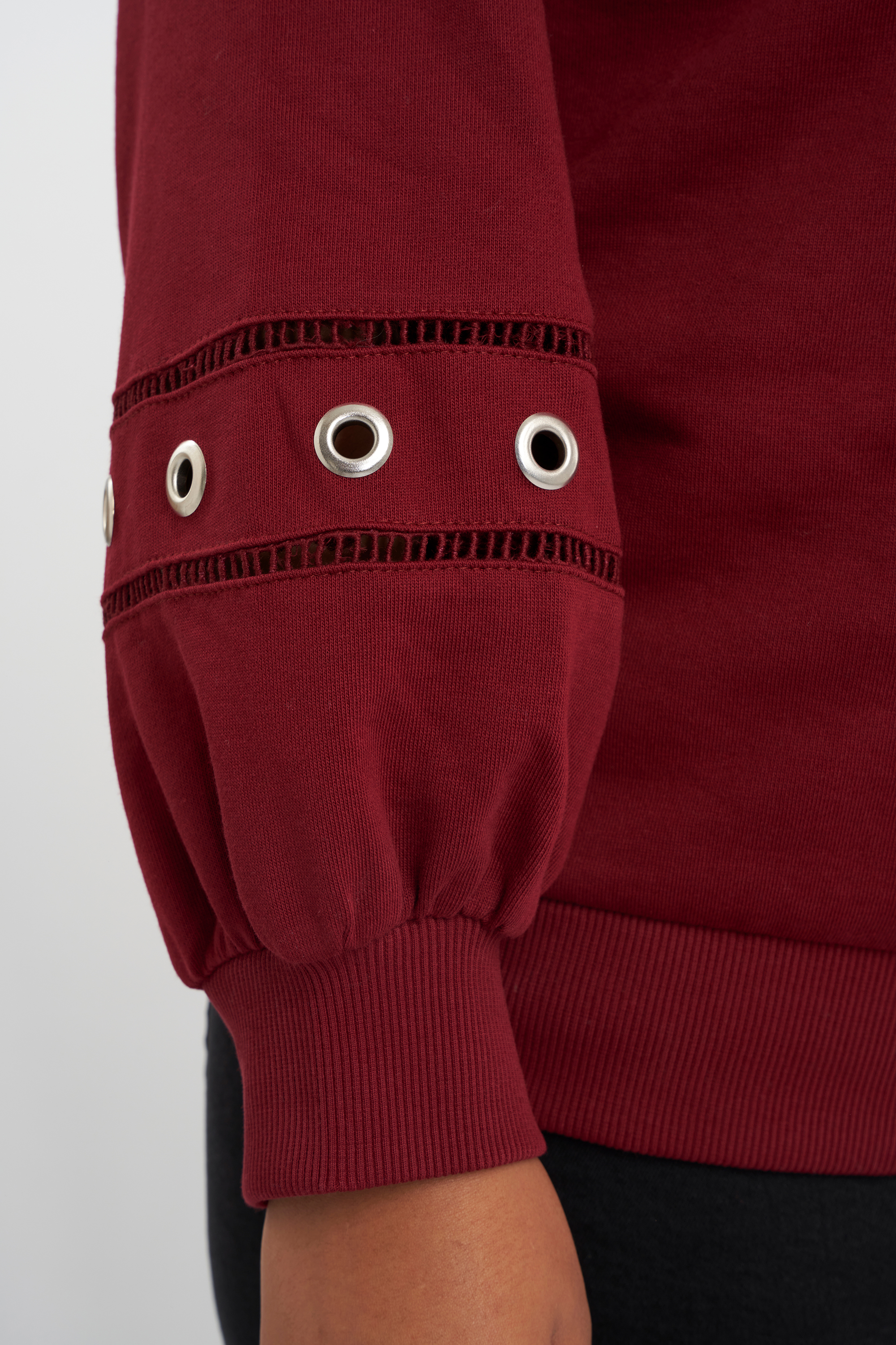 Pullover mit Nietendetail image number null