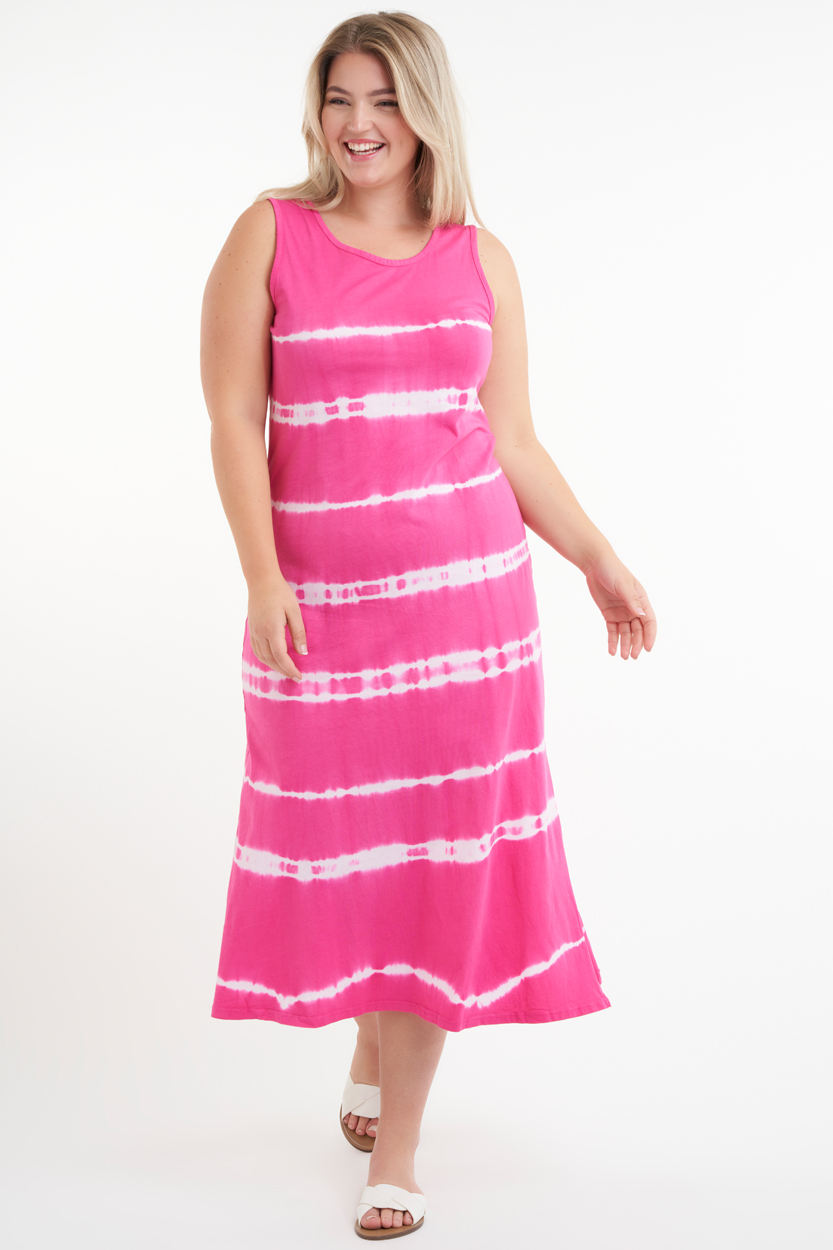 Kleid mit Batik-Print  image number 0