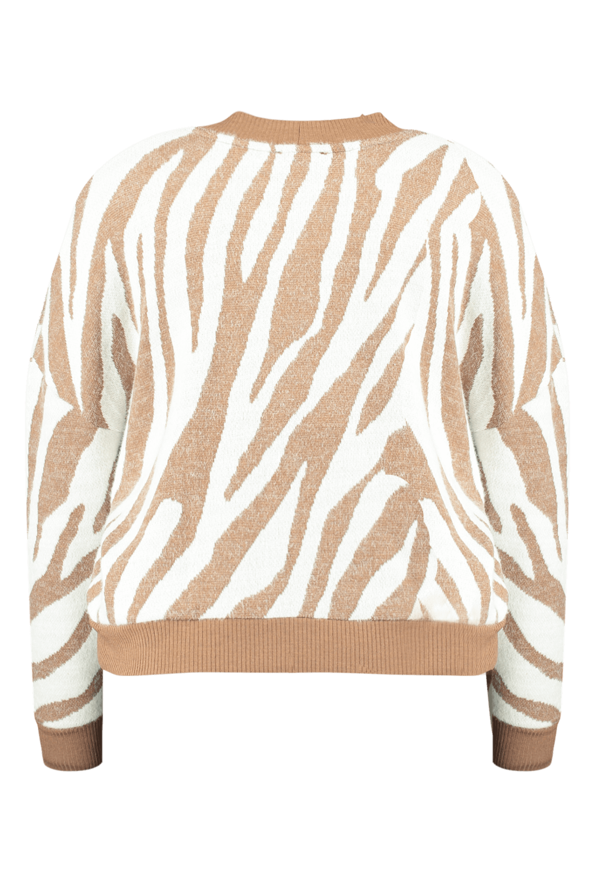 Pullover mit Zebra-Print  image number 2