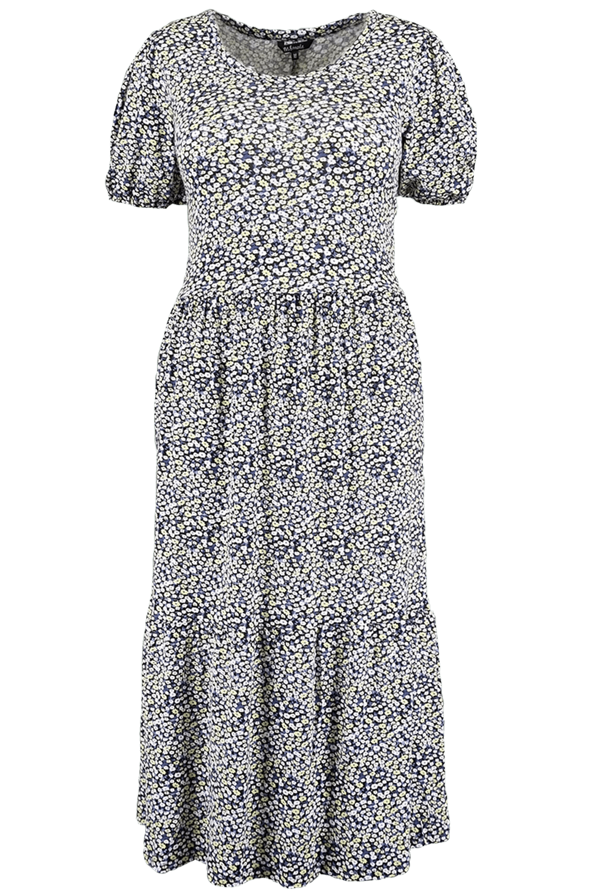 Langes Kleid mit Print  image number 2