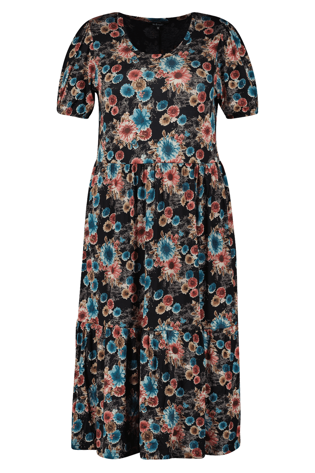 Langes Kleid mit Print  image 0