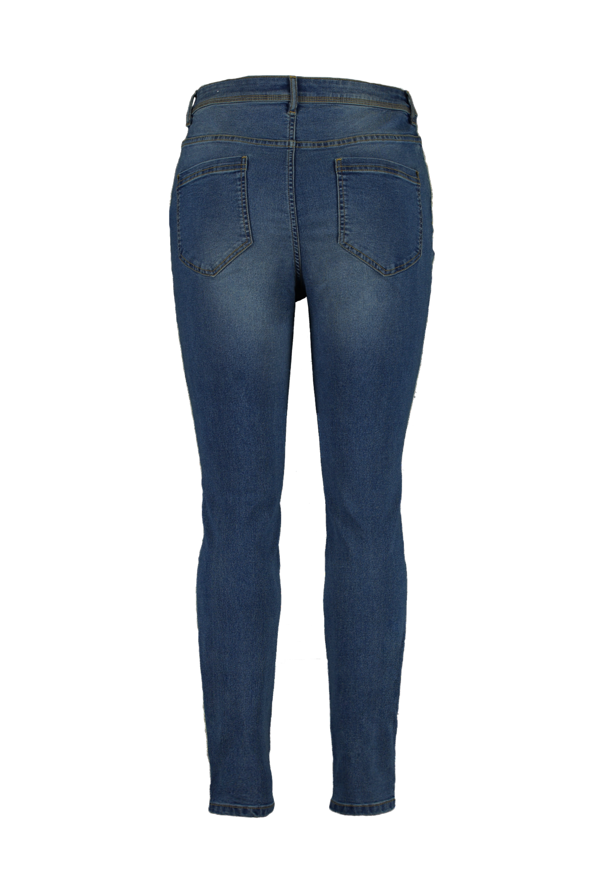 Jeans mit Glitzerstreifen image number 3