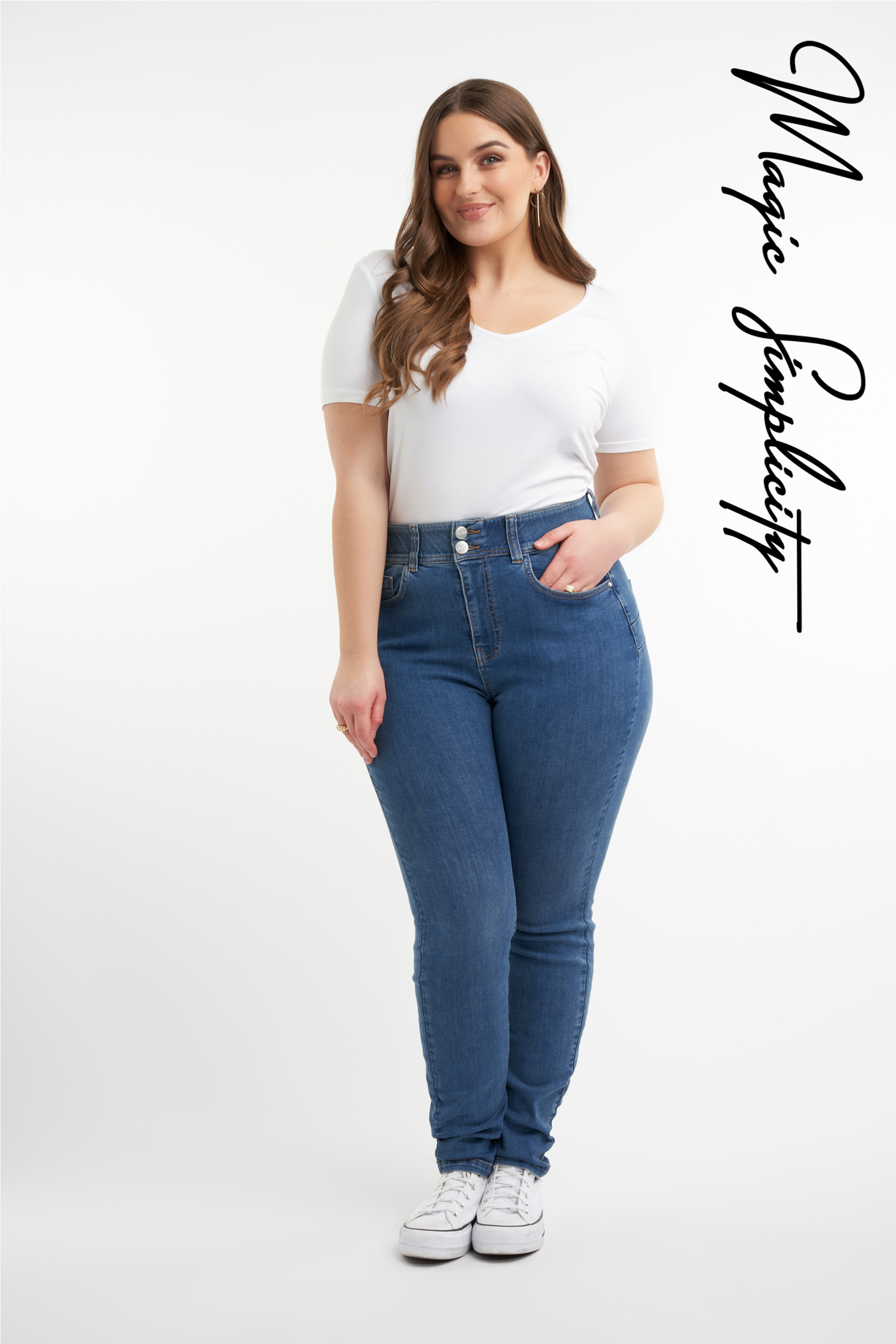 Modellierende Skinny-Leg-Jeans SCULPTS image 0