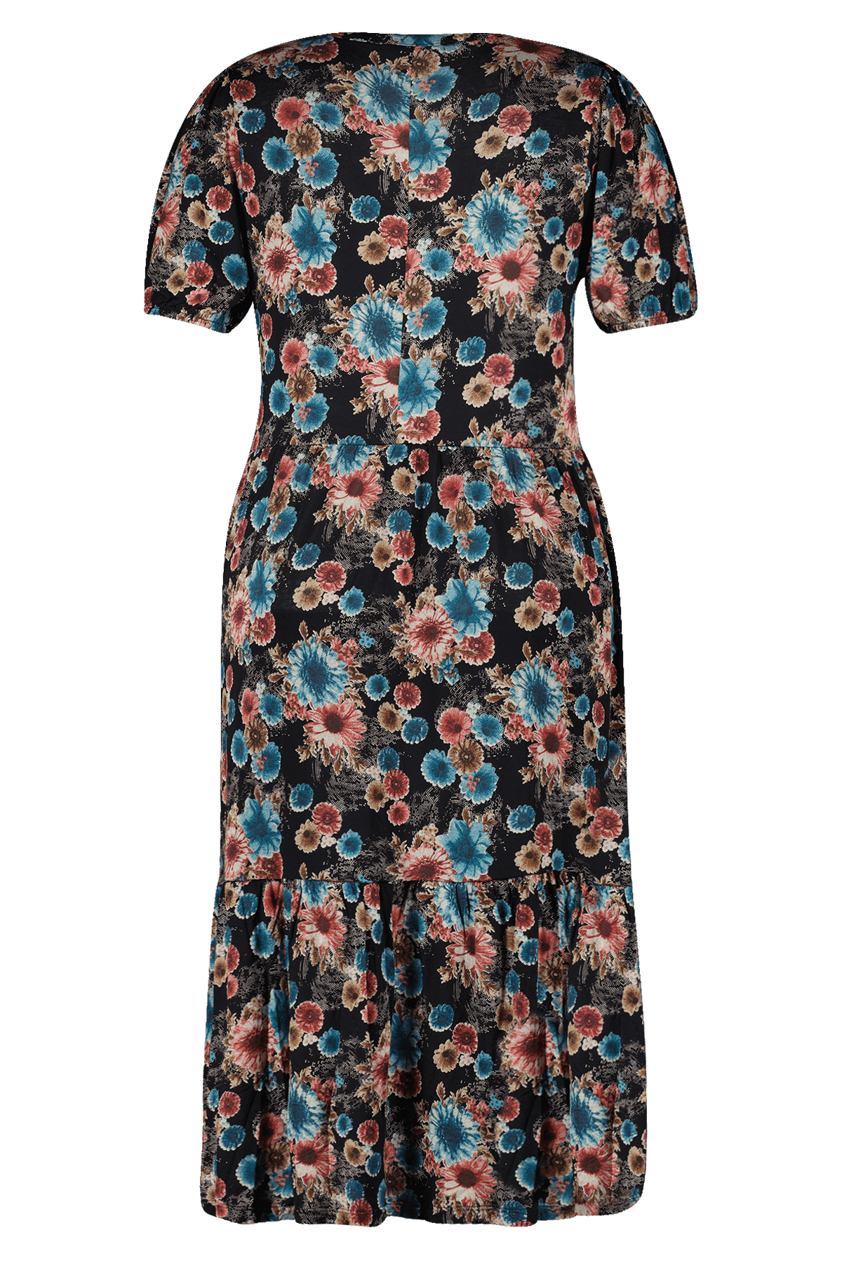 Langes Kleid mit Print  image number 3
