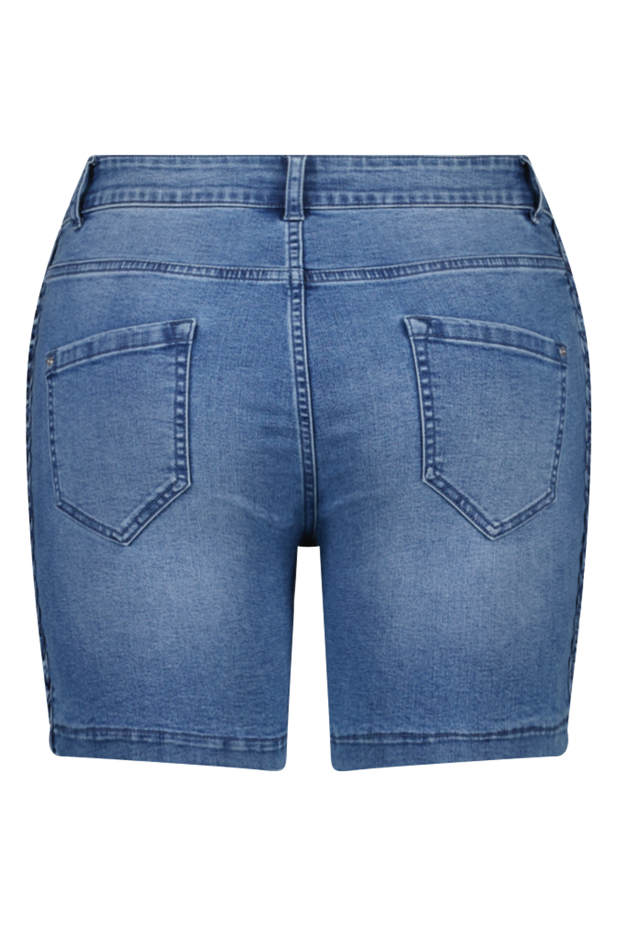 Jeans-Shorts mit geflochtener Verzierung  image number 2