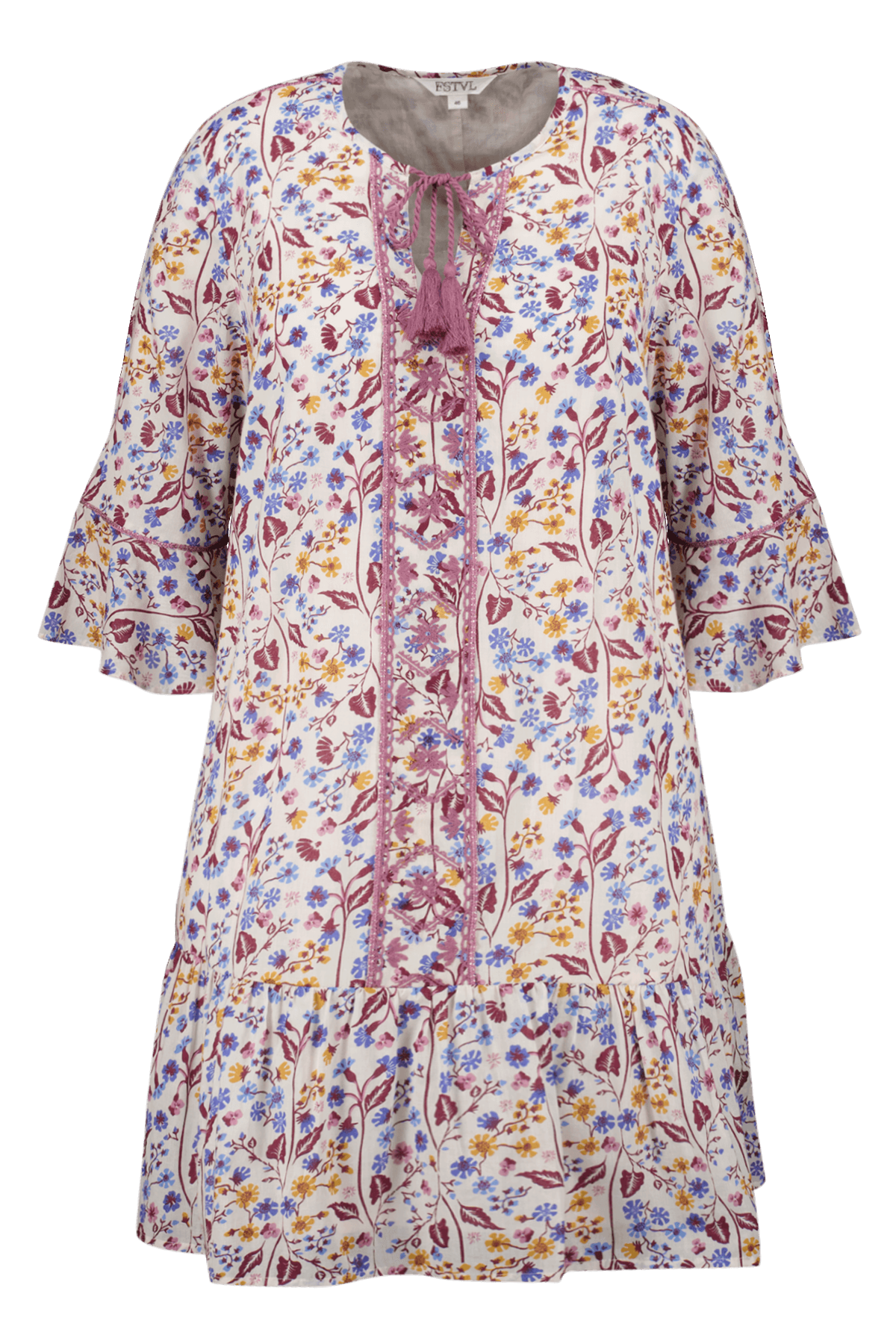 Kleid mit Stickerei image number 2