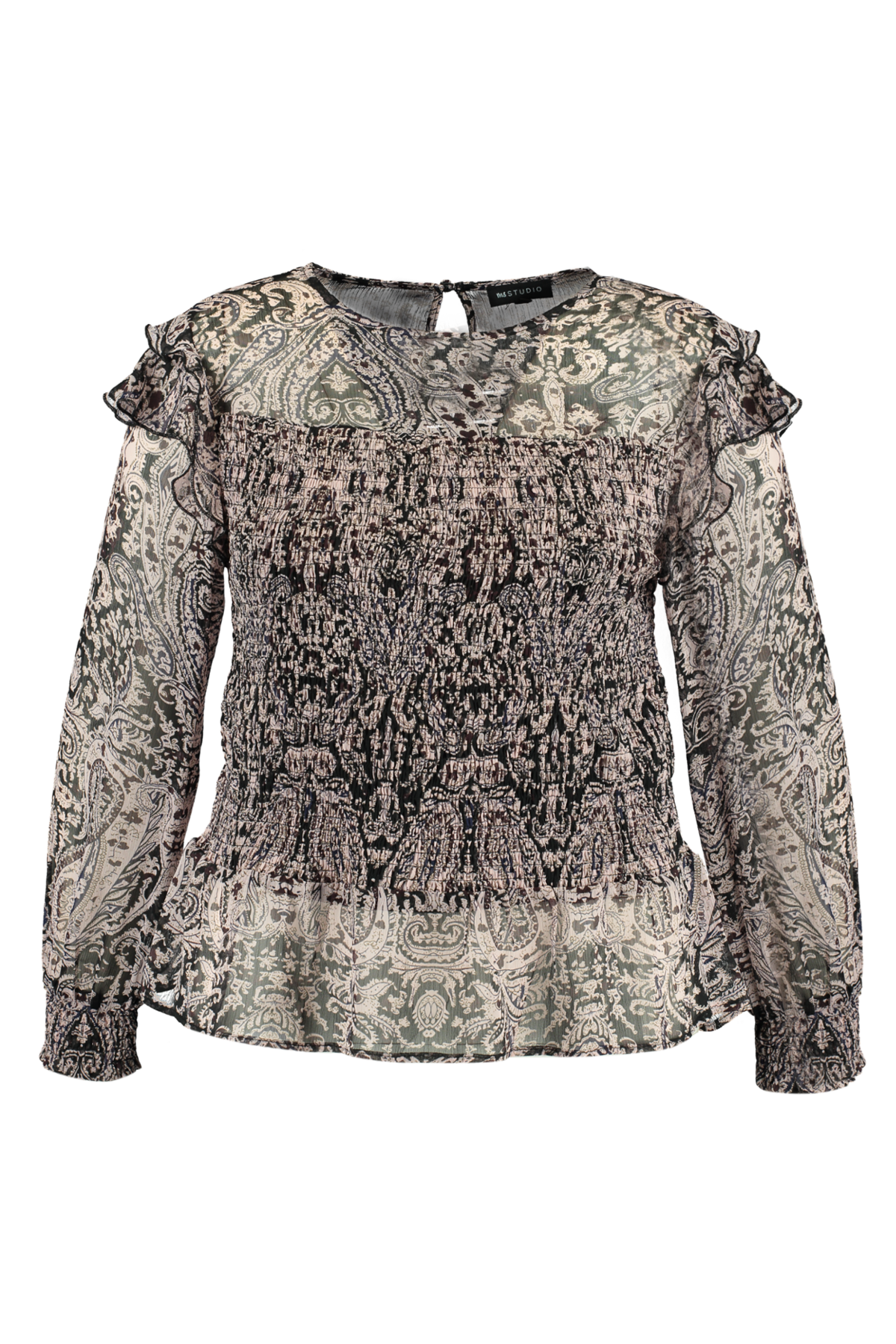 Bluse mit Paisley-Print  image number null