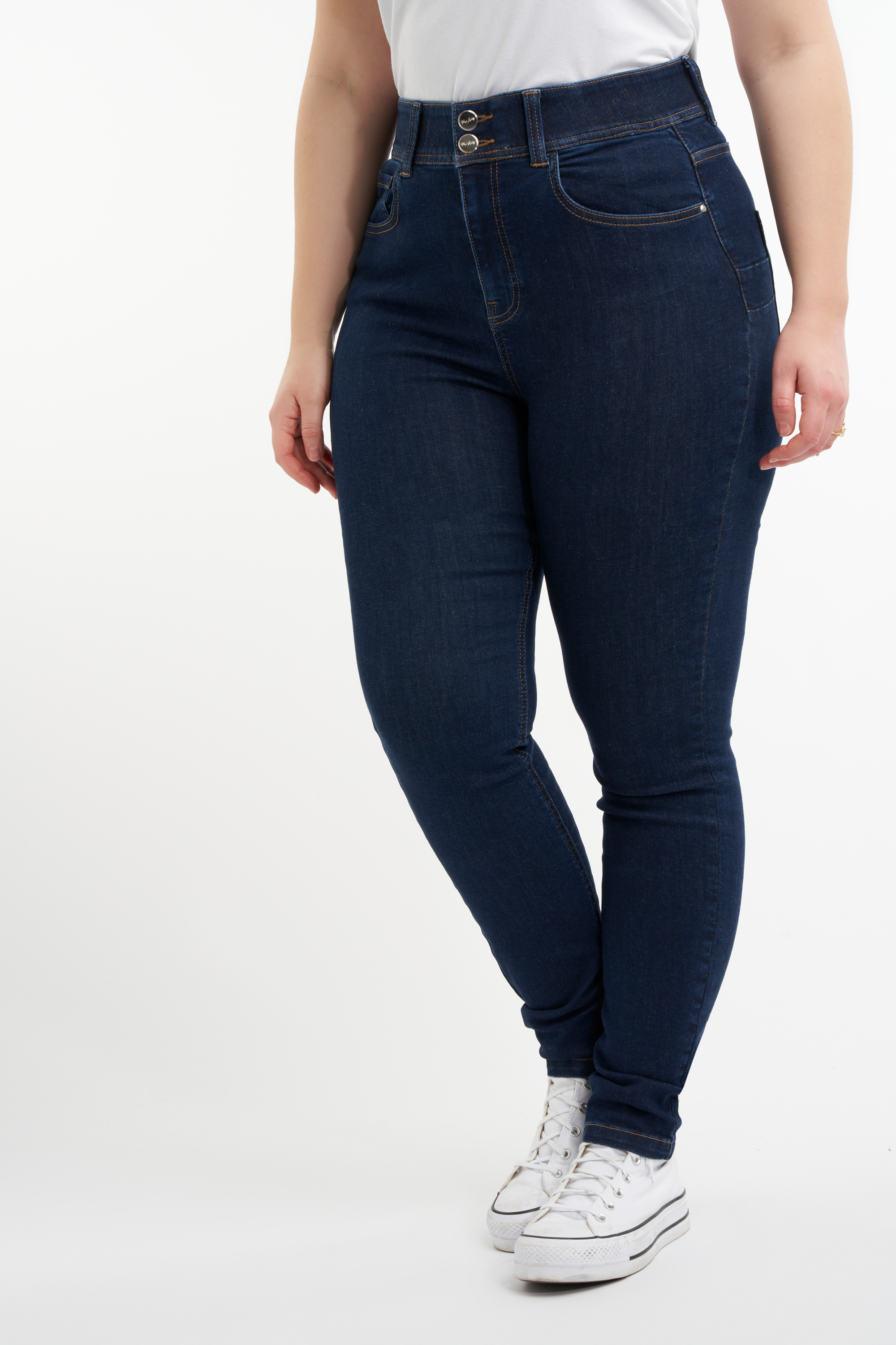 Modellierende Skinny-Leg-Jeans SCULPTS image 5