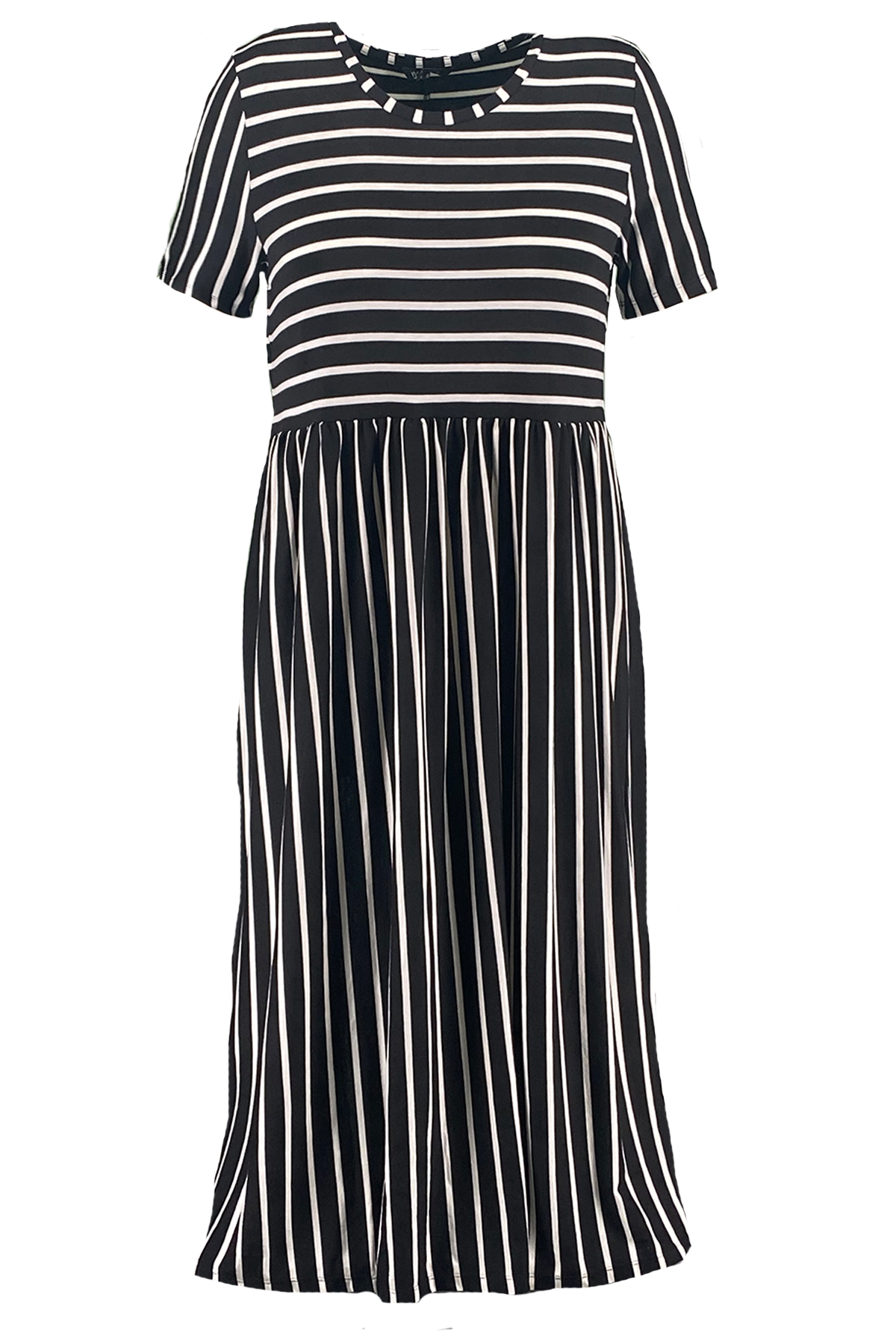 Langes Kleid mit Print image number 2