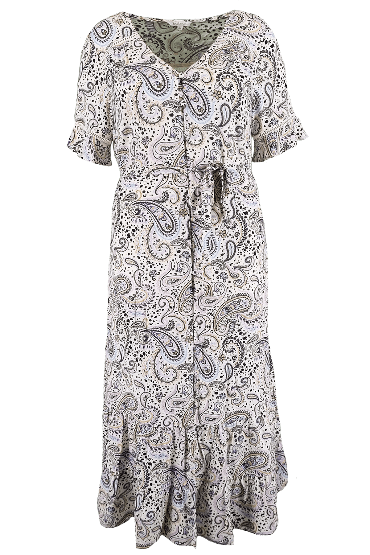 Langes Kleid mit Print  image number 1