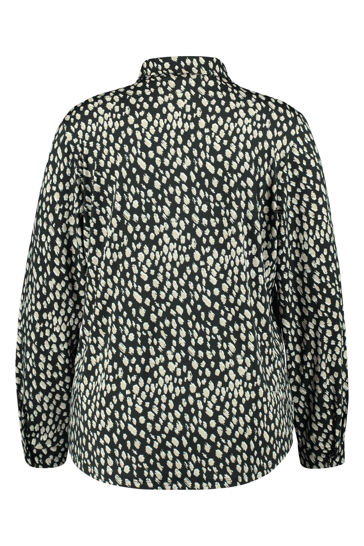 Jersey Bluse mit Print image number 2